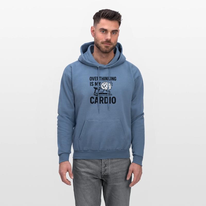 Overthinking Is My Cardio – Funny Brain Running