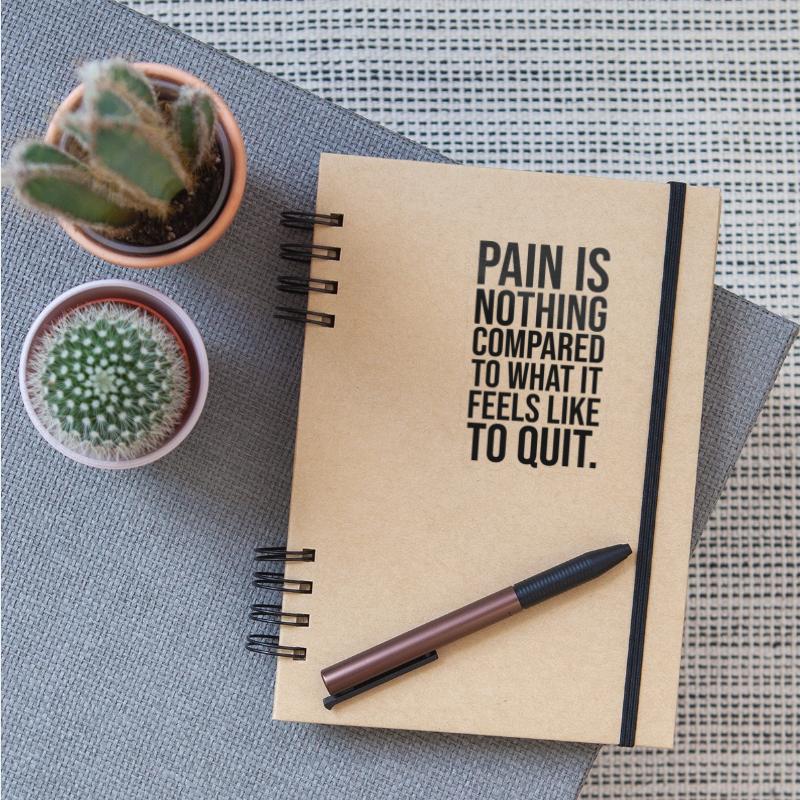 Pain vs quitting