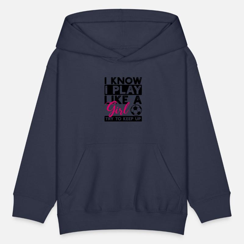 Play like a Girl Soccer Football Girls Gift