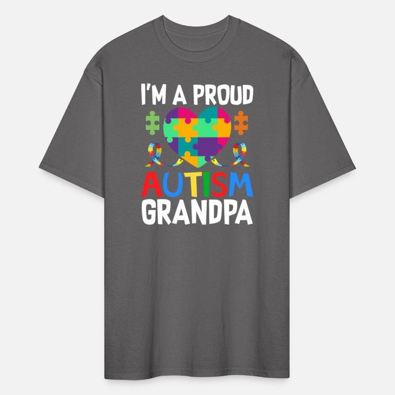 Proud Grandpa Autism Awareness Family Matching