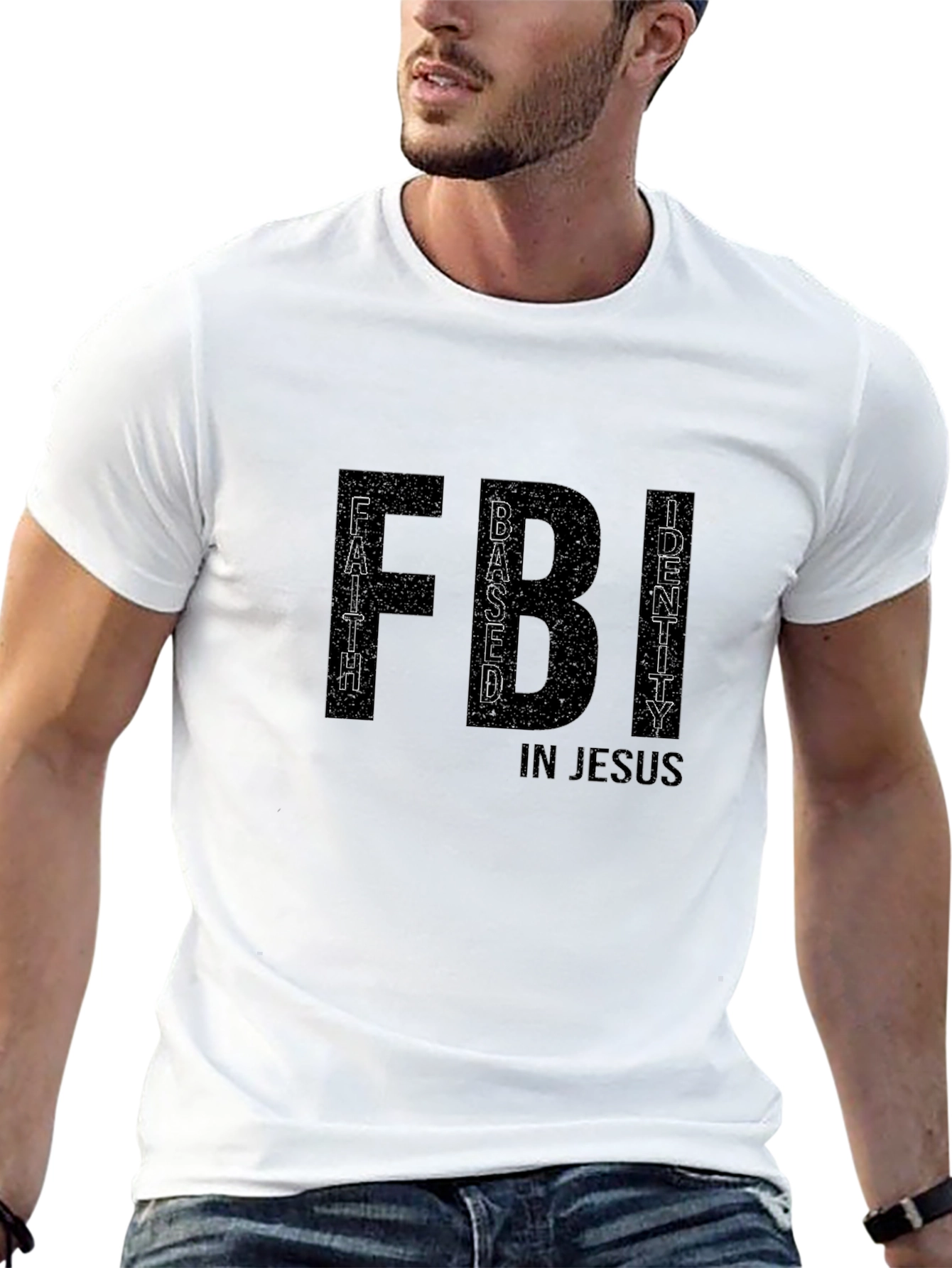 Faith Based Identity in Jesus T-Shirt