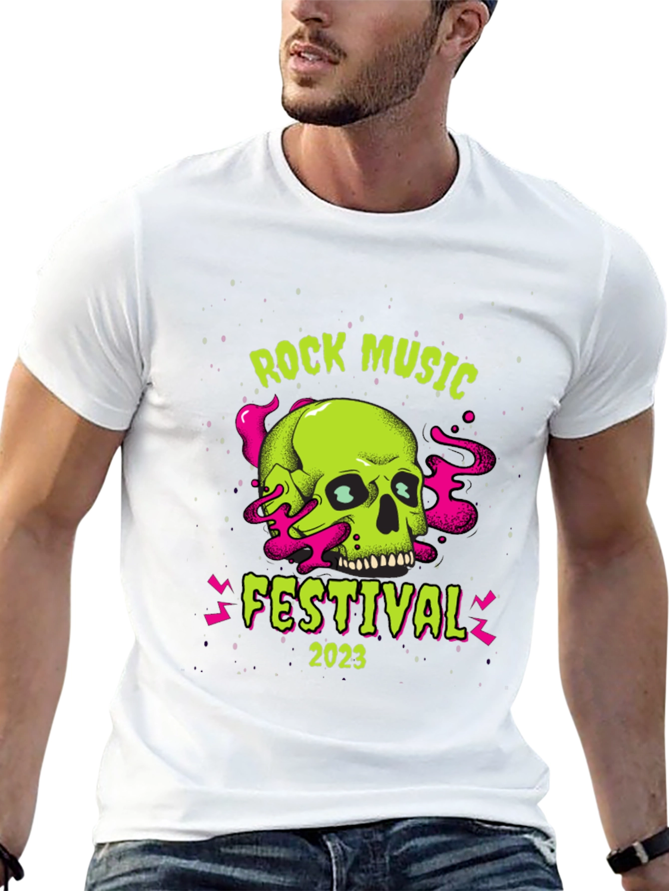 Rock Music Festival 2023 Graphic Tee