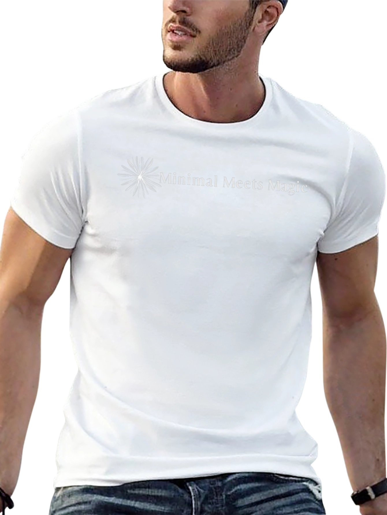 Minimal Meets Magic Graphic T-Shirt