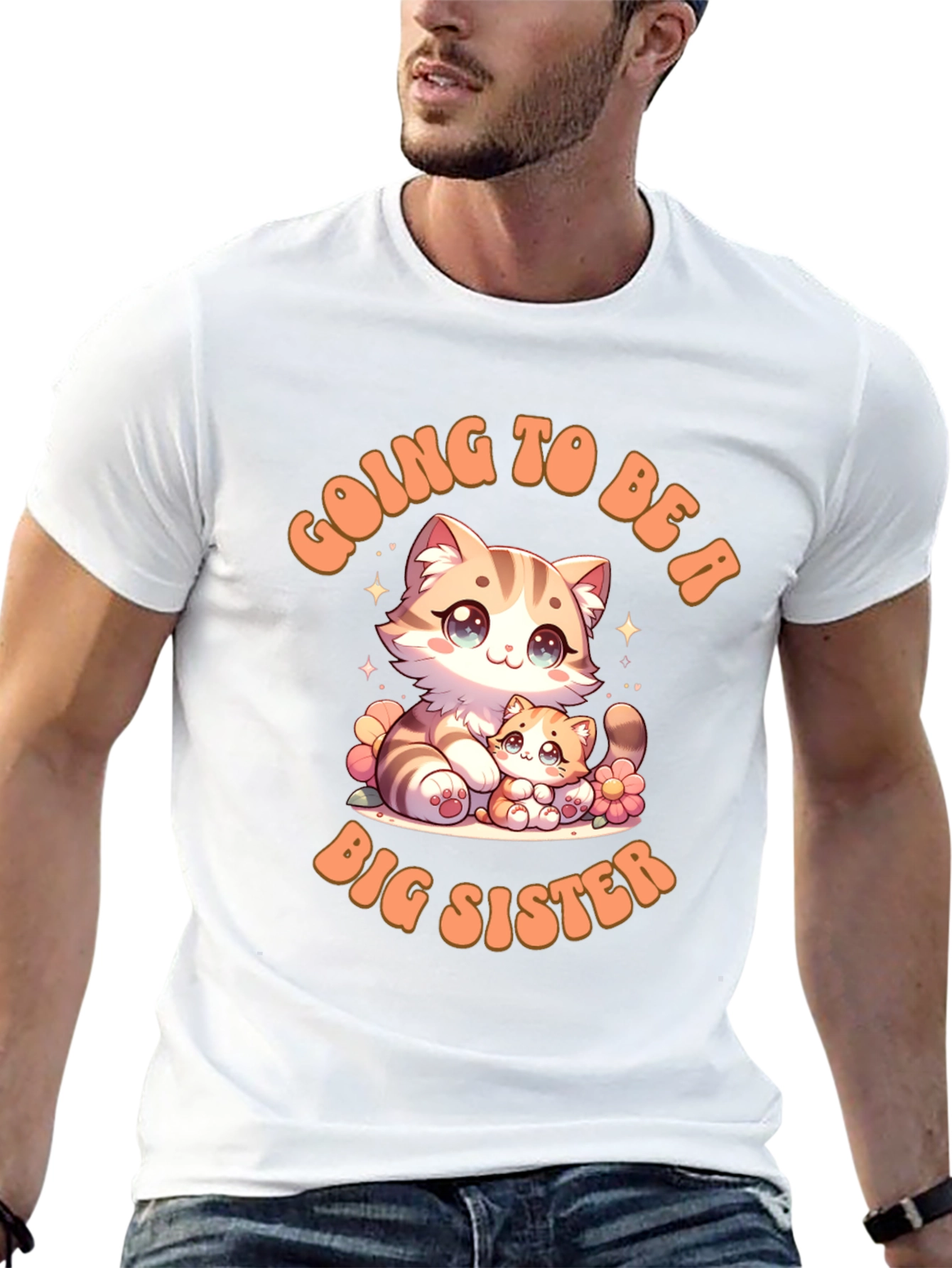 Going to Be a Big Sister Cat T-Shirt
