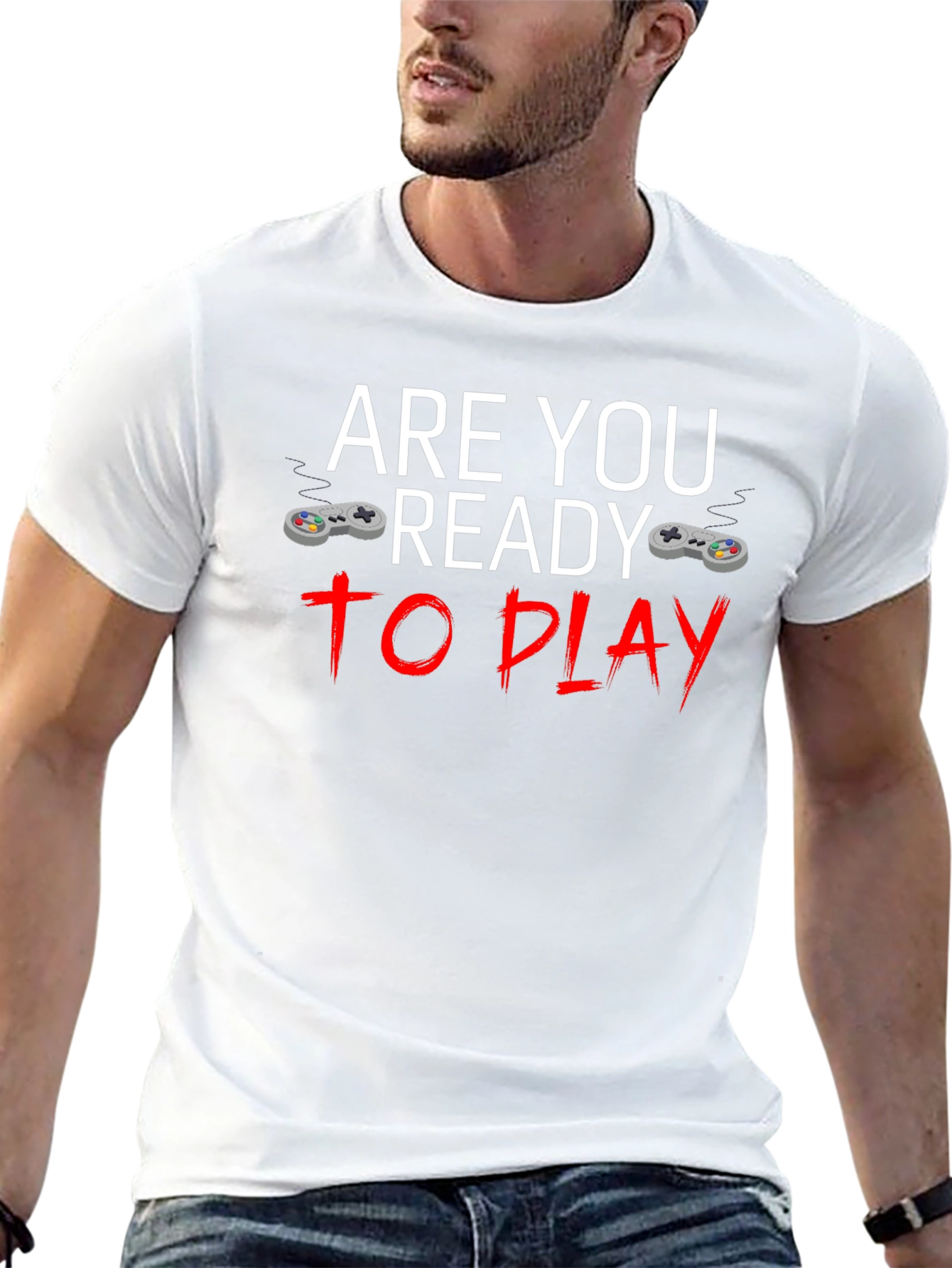 Are You Ready to Play Gamer T-Shirt