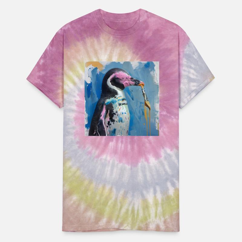 Rainbow Penguin – Bursting with Color