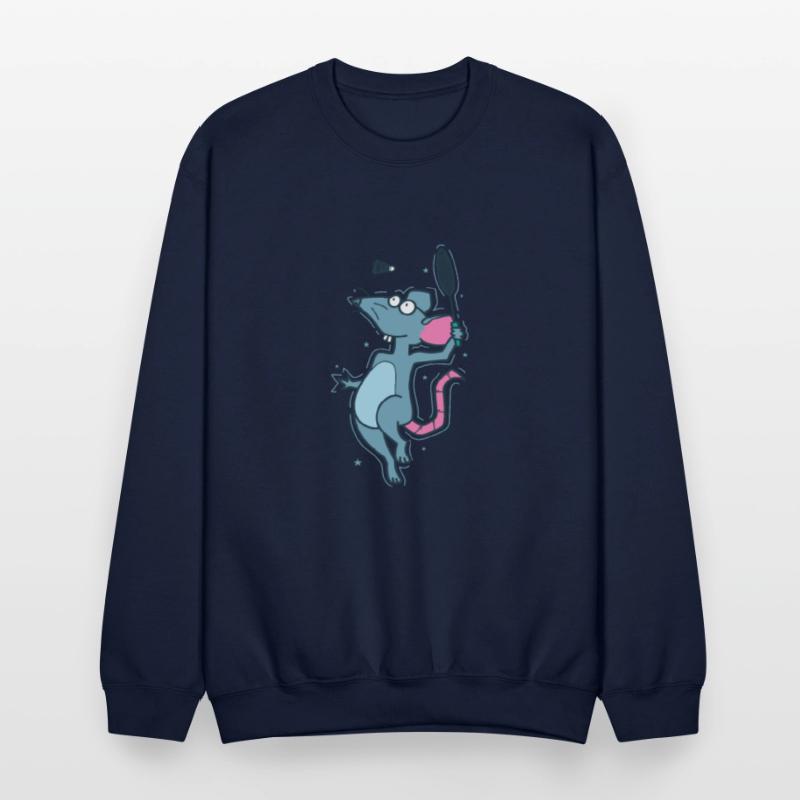 Rat playing Badminton Rodent