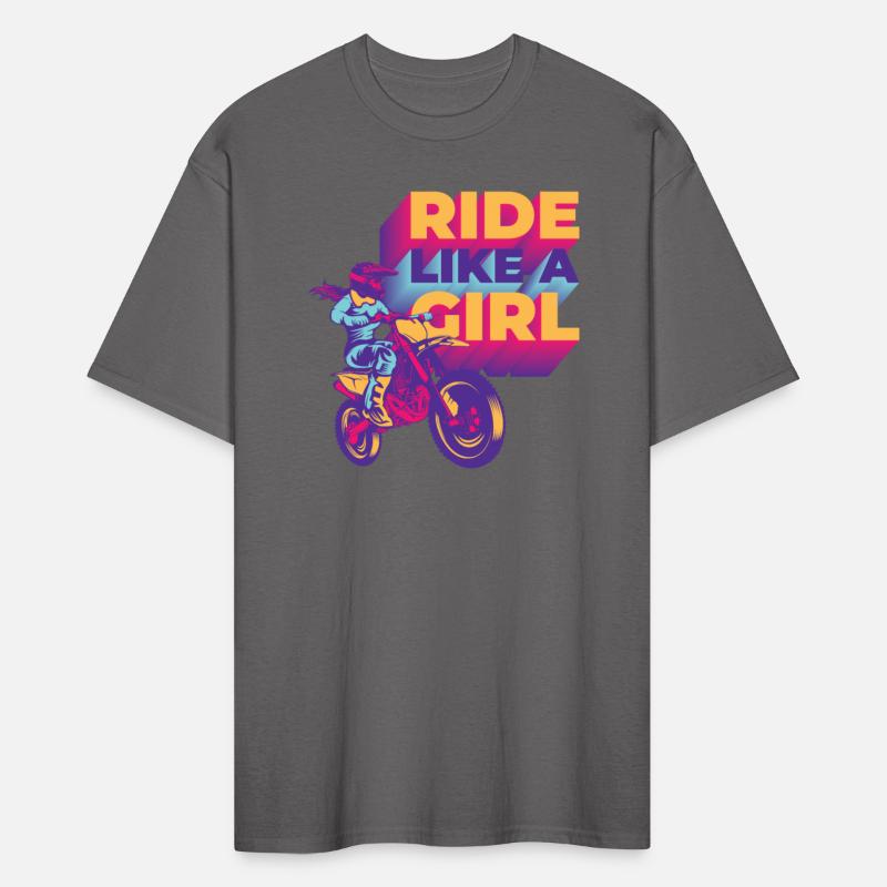 Ride Like A Girl Motocross Motorrad Bike