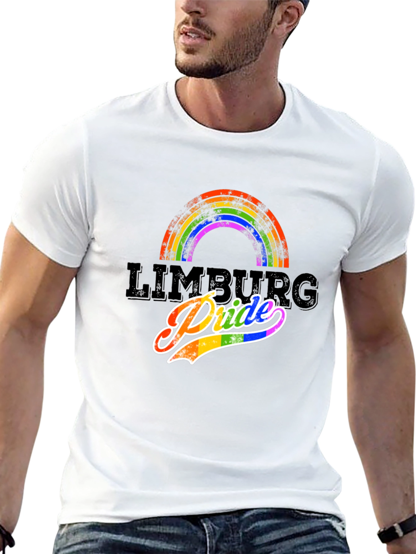Limburg Pride Rainbow Graphic T-Shirt