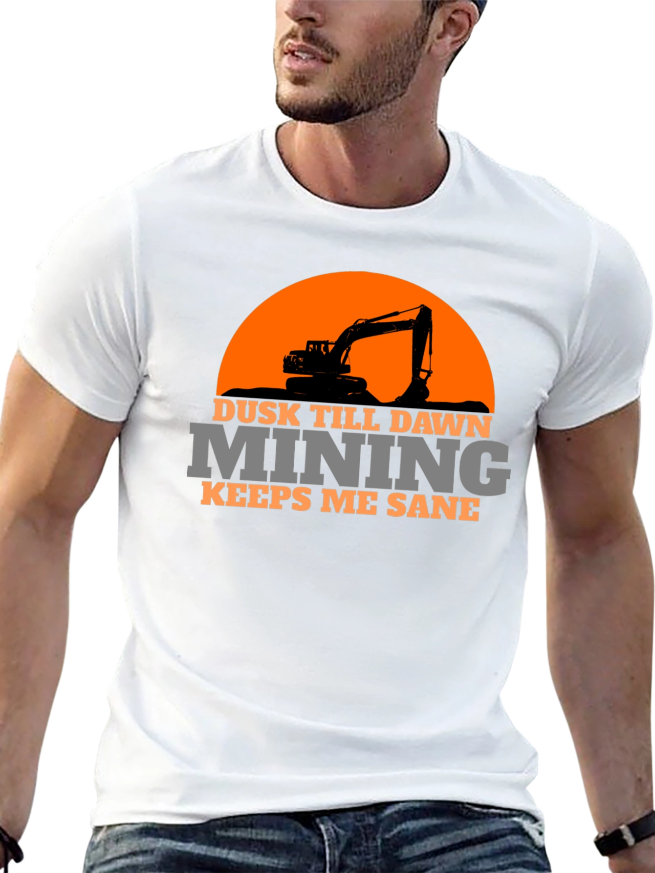 Dusk Till Dawn Mining Graphic Tee