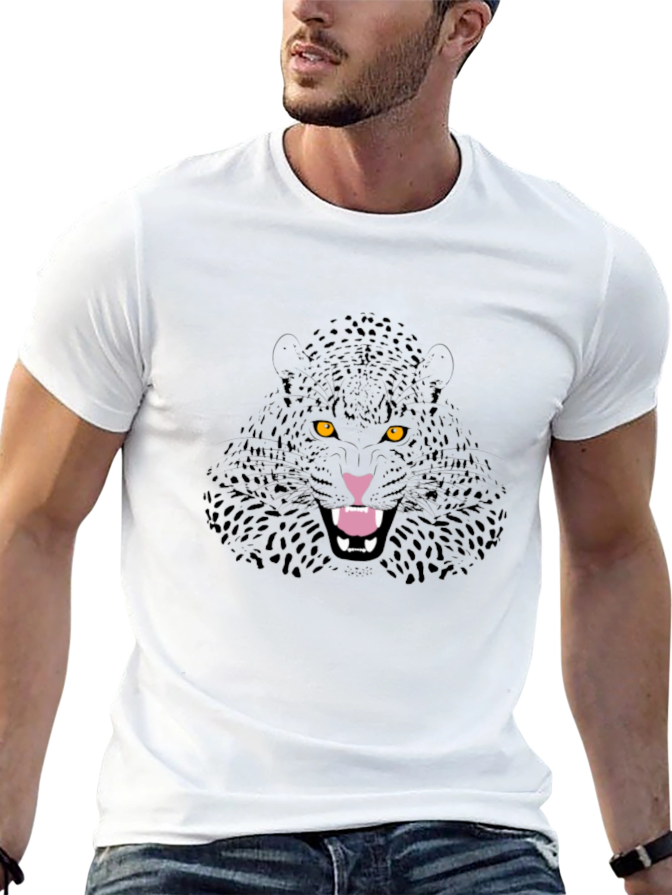 Black Panther Graphic Tee - Mens Casual T-Shirt
