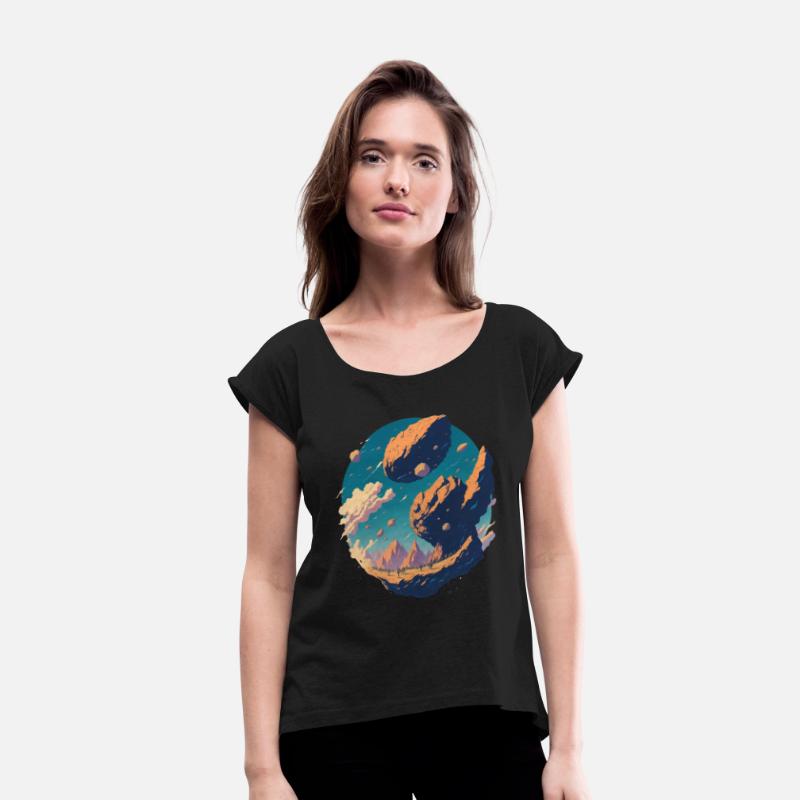 Sci-fi design of Lage comet hitting on earth