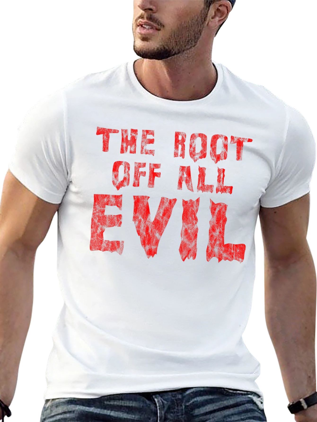 Root of All Evil Graphic Tee - Black