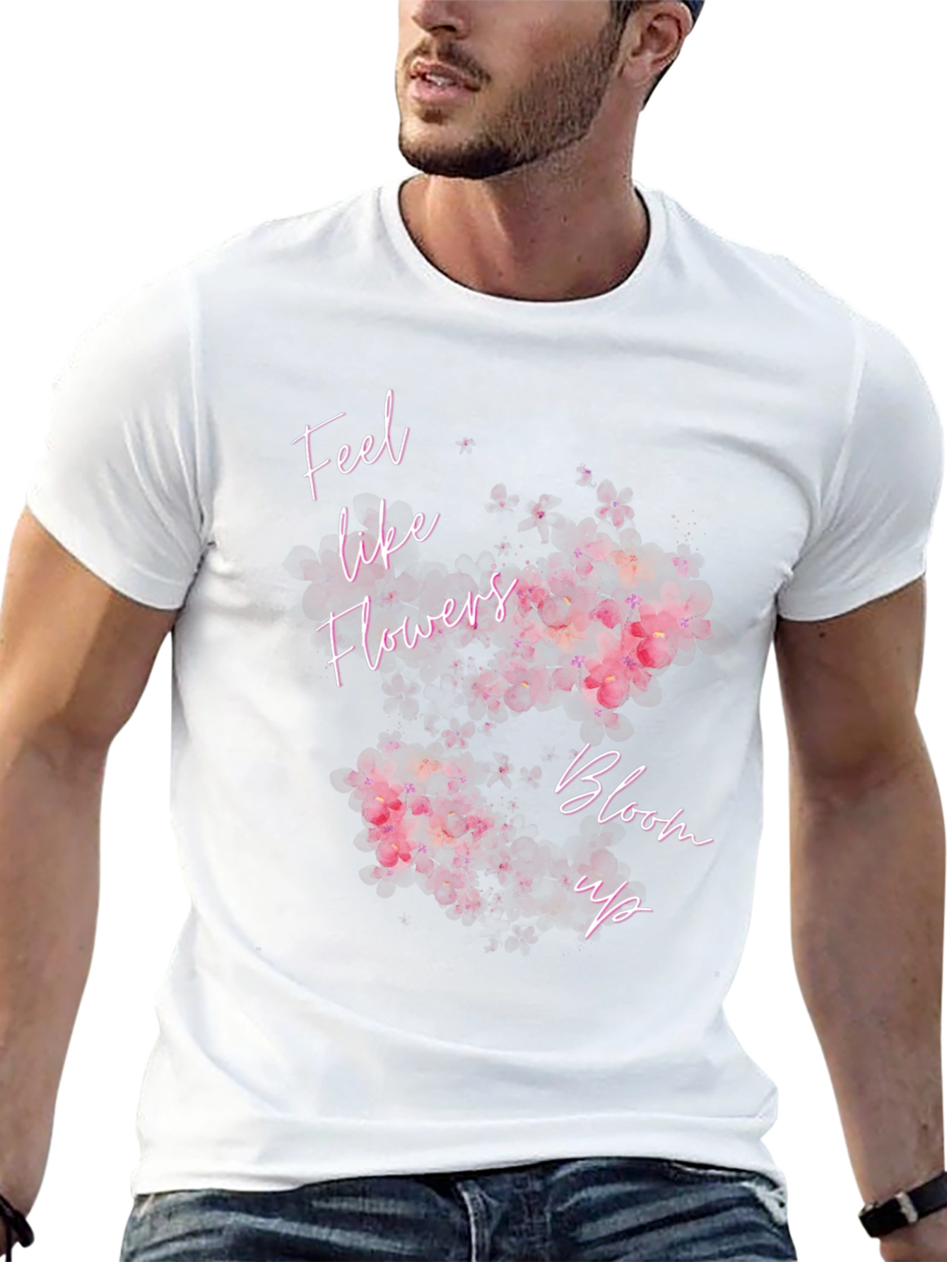 Floral Bloom T-Shirt - Feel Like Flowers
