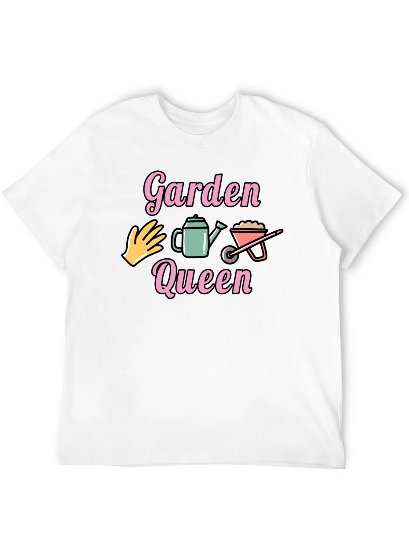 Garden Queen Graphic Tee - Black T-Shirt