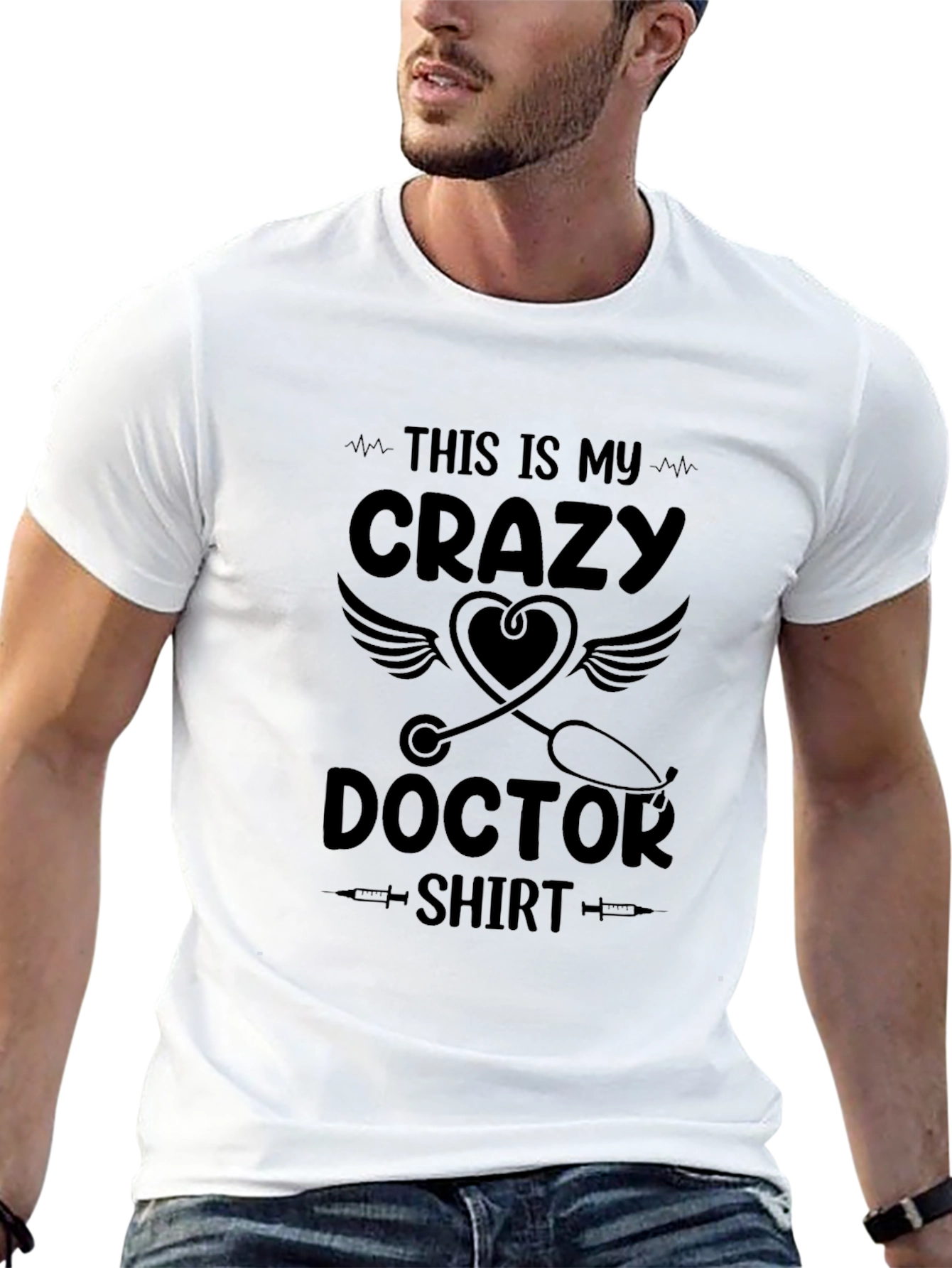 Crazy Doctor Shirt - Novelty Graphic Tee