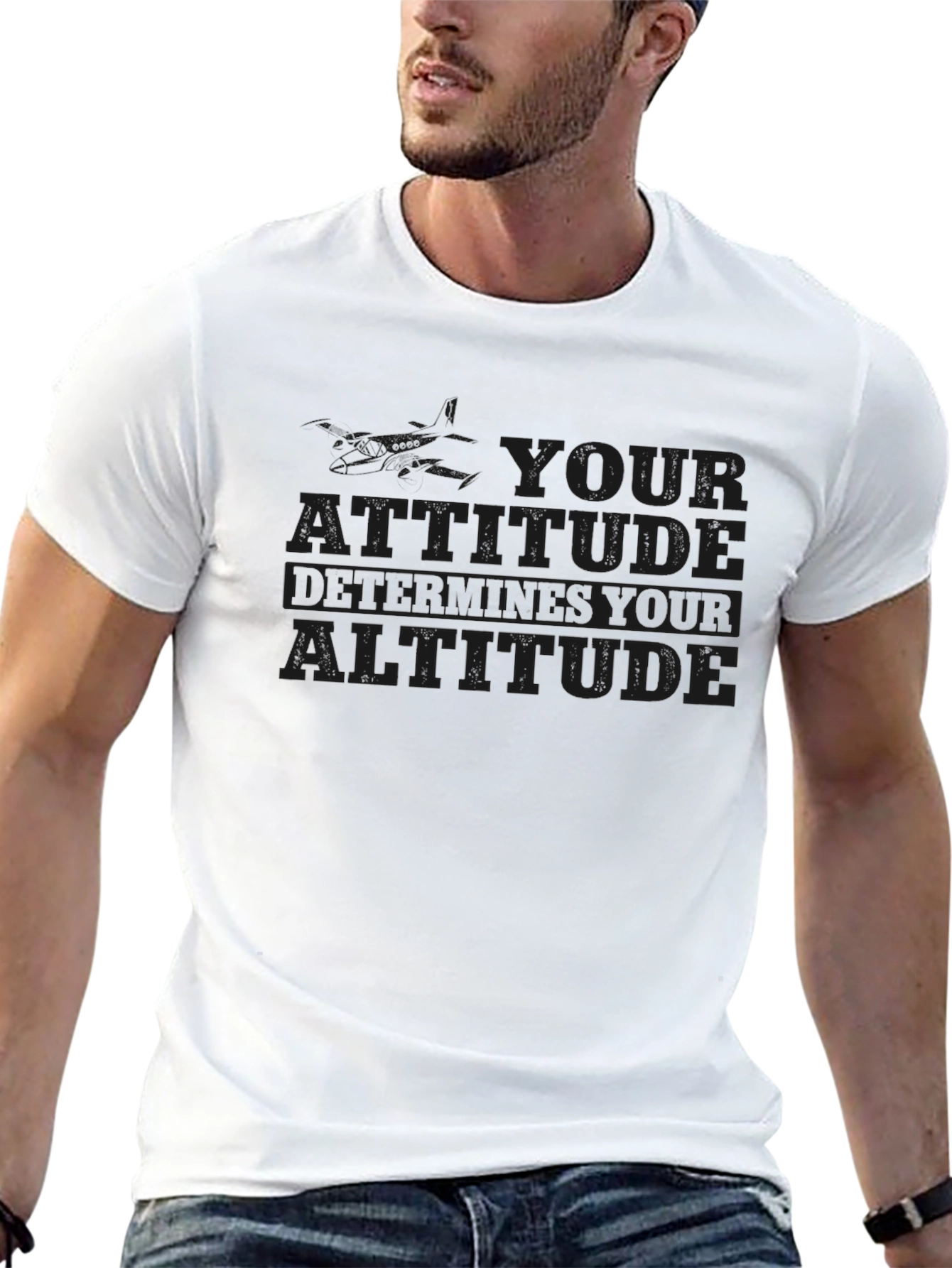 Attitude Determines Altitude Graphic Tee