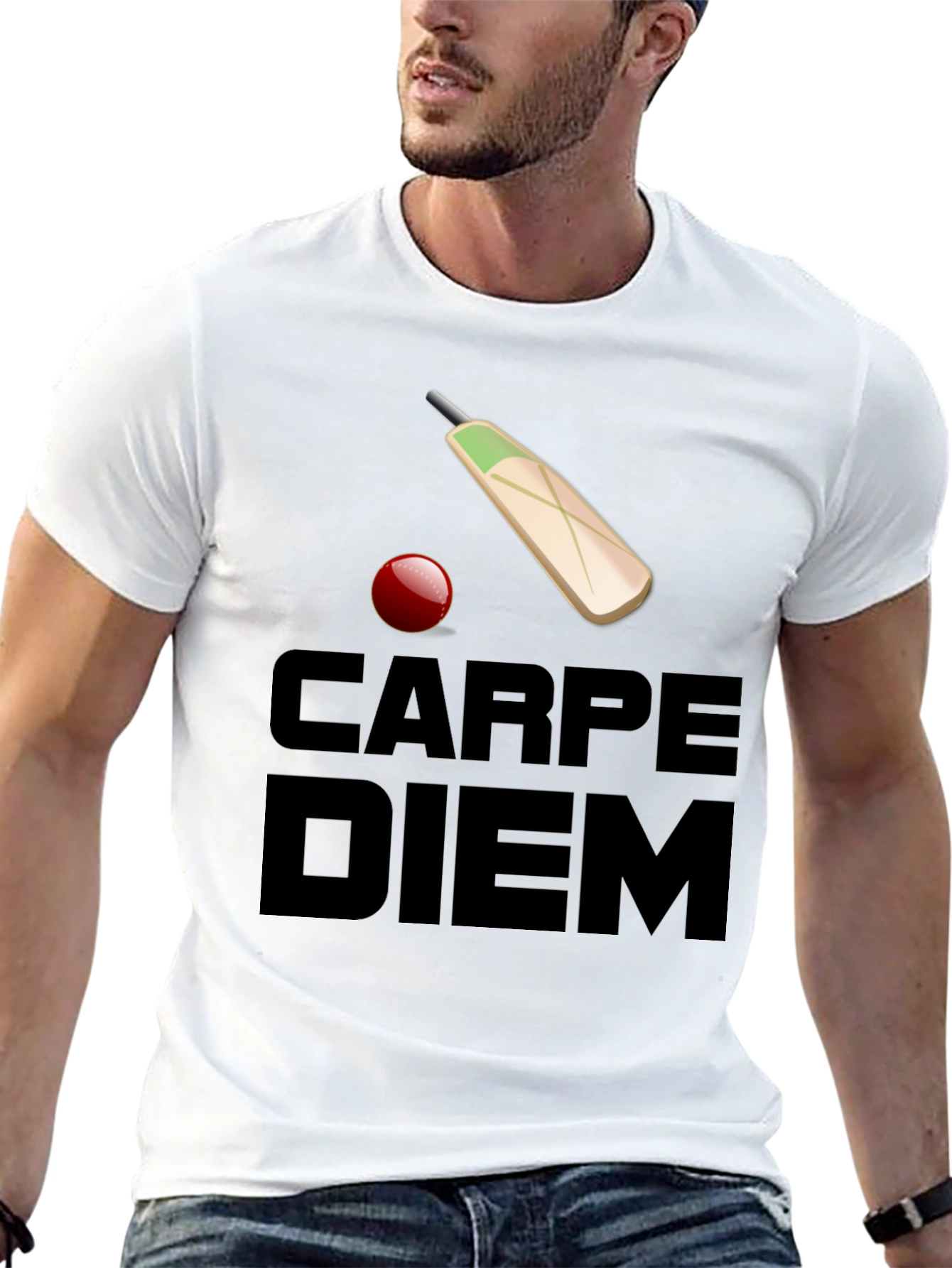 Carpe Diem Cricket T-Shirt