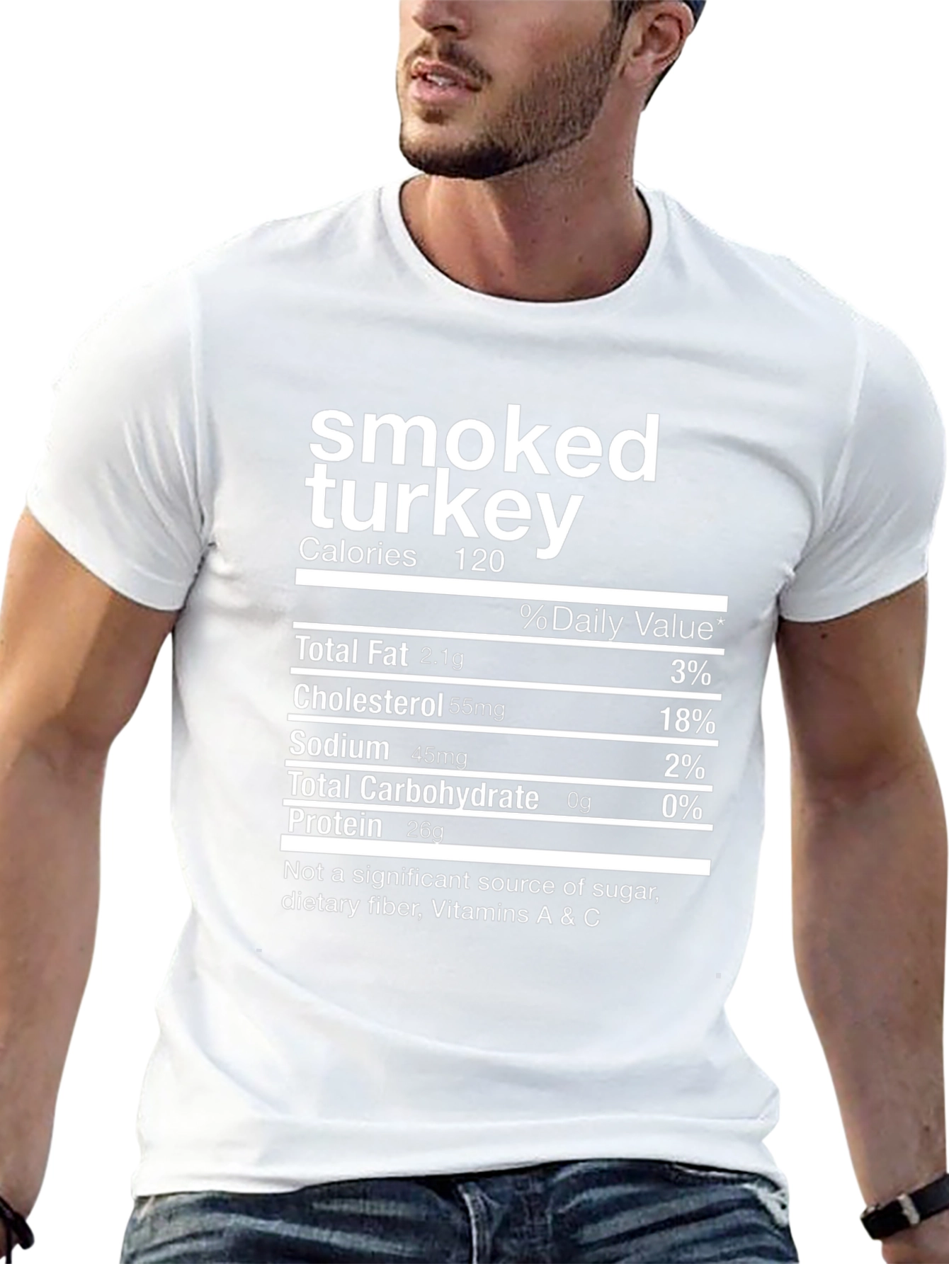 Smoked Turkey Nutrition Facts Novelty T-Shirt