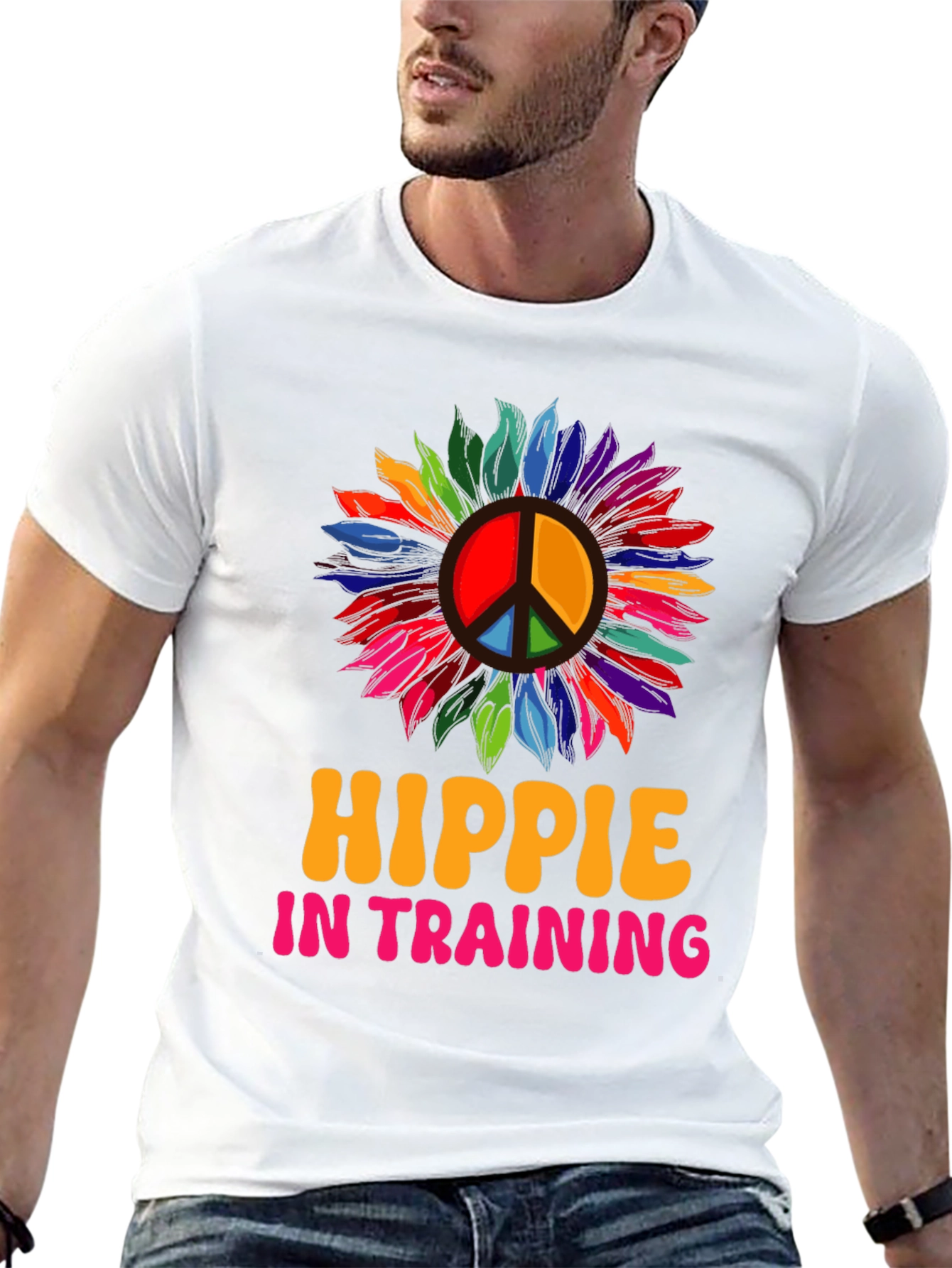 Hippie in Training Graphic T-Shirt