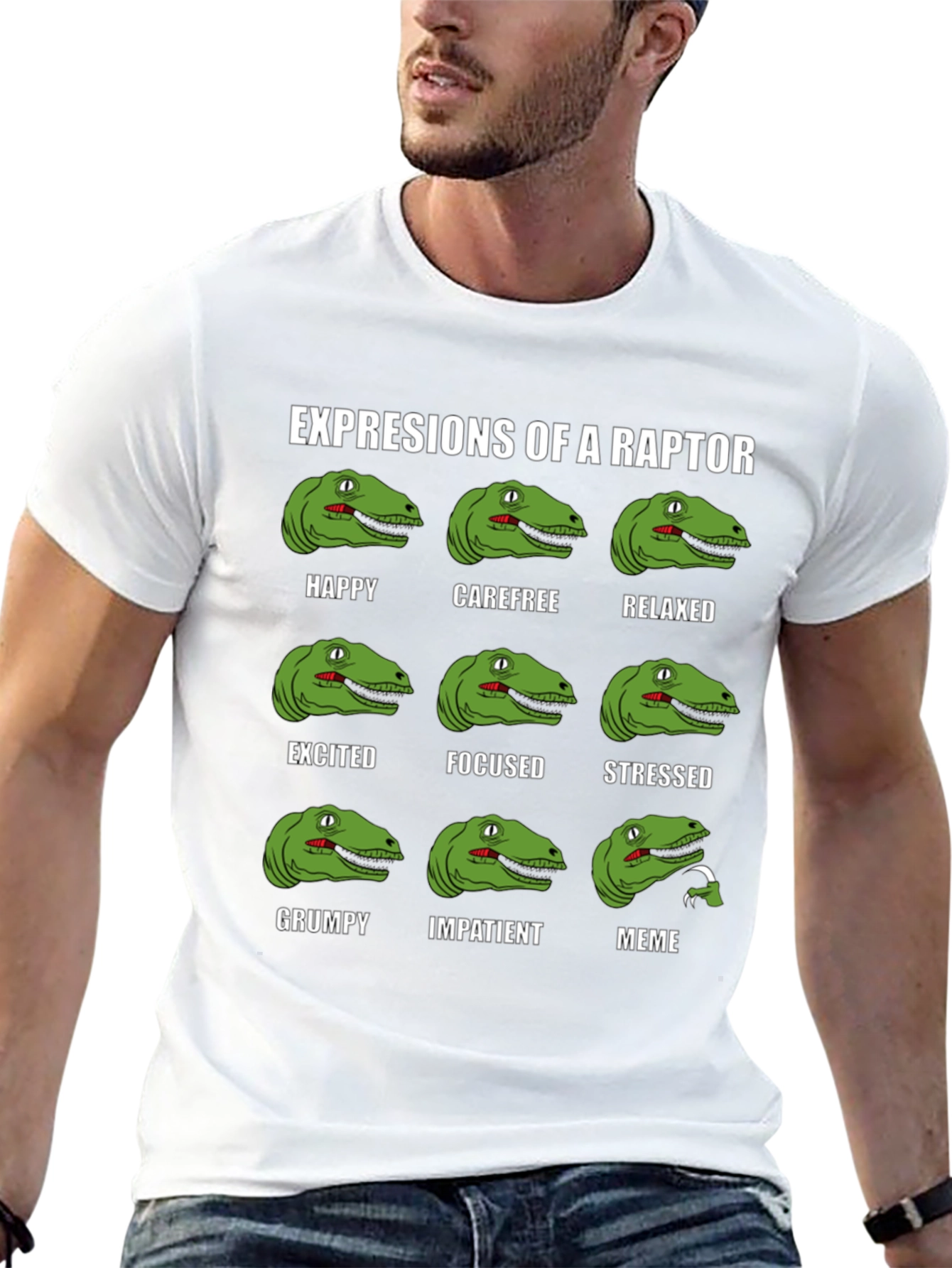 Expressions of a Raptor T-Shirt