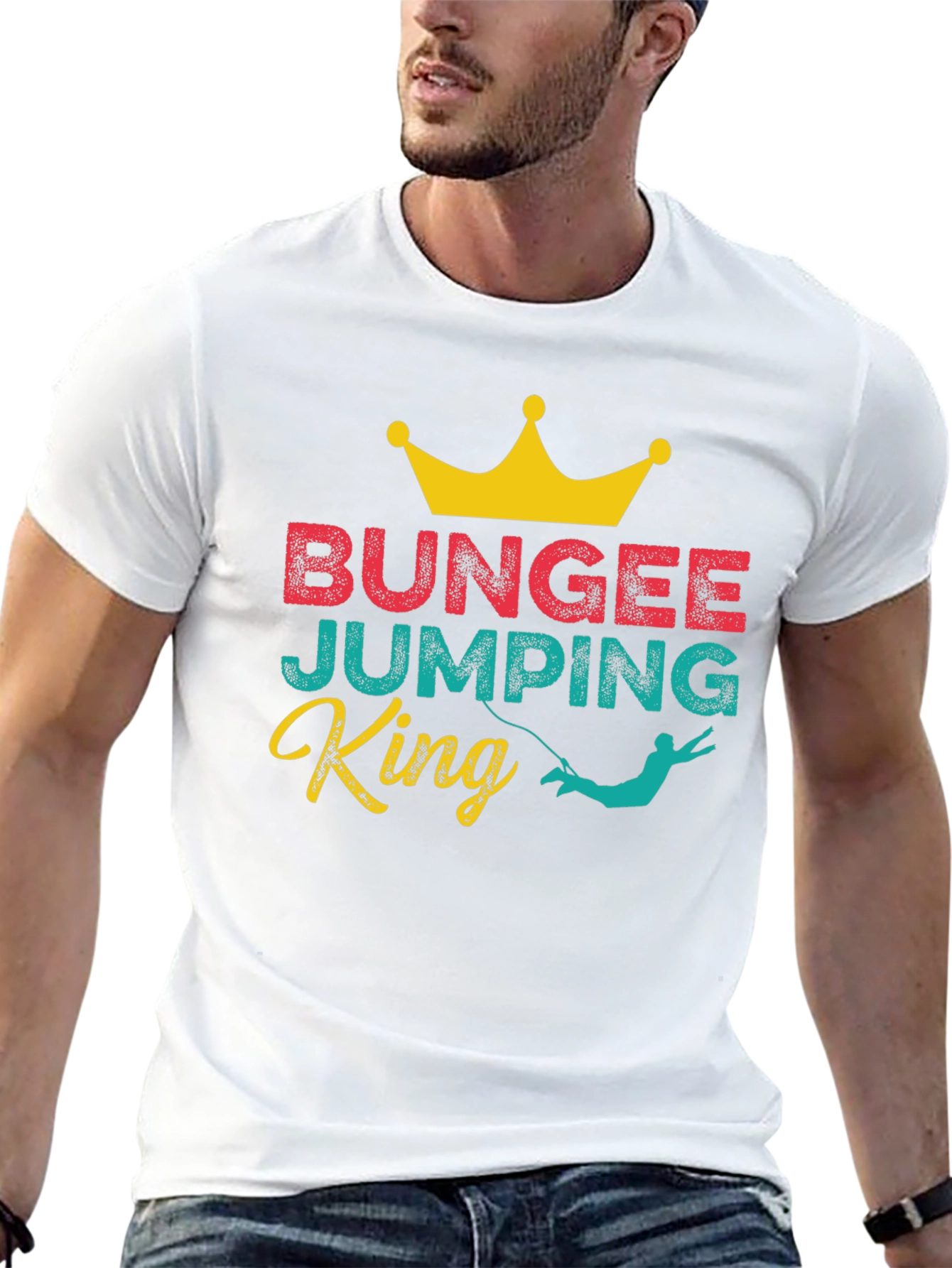 Bungee Jumping King T-Shirt
