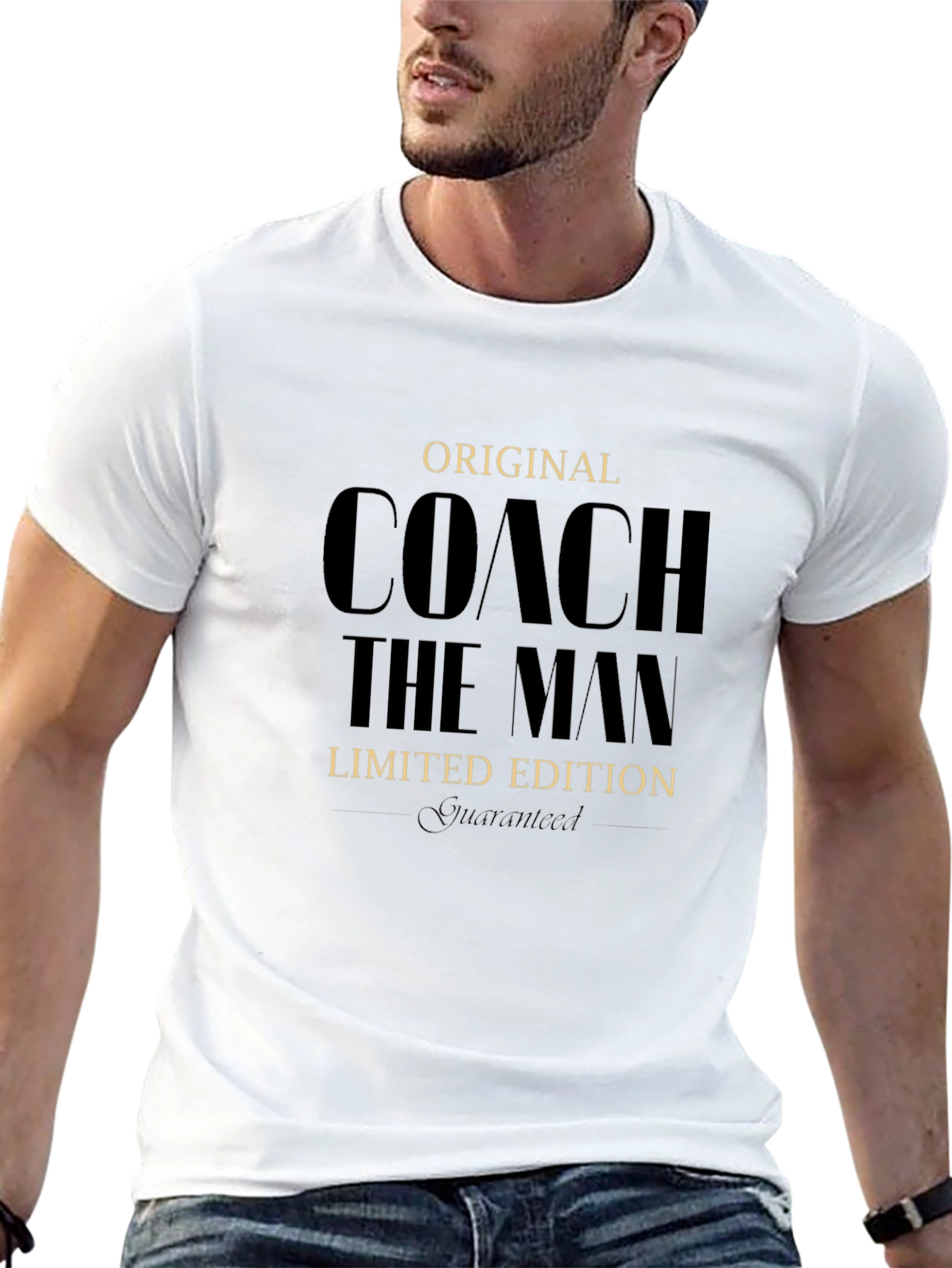 Original Coach the Man Limited Edition Black T-Shirt