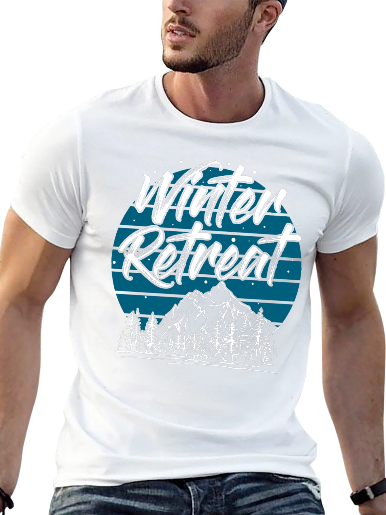 Winter Retreat Graphic T-Shirt