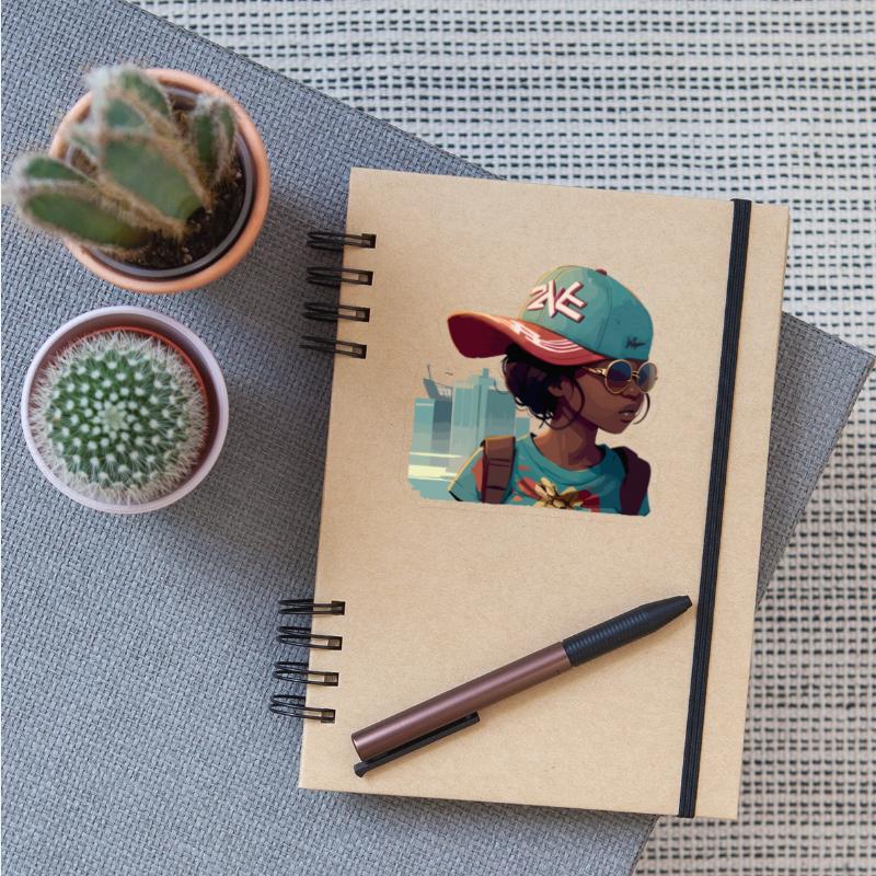 Urban Girl with Sunglasses