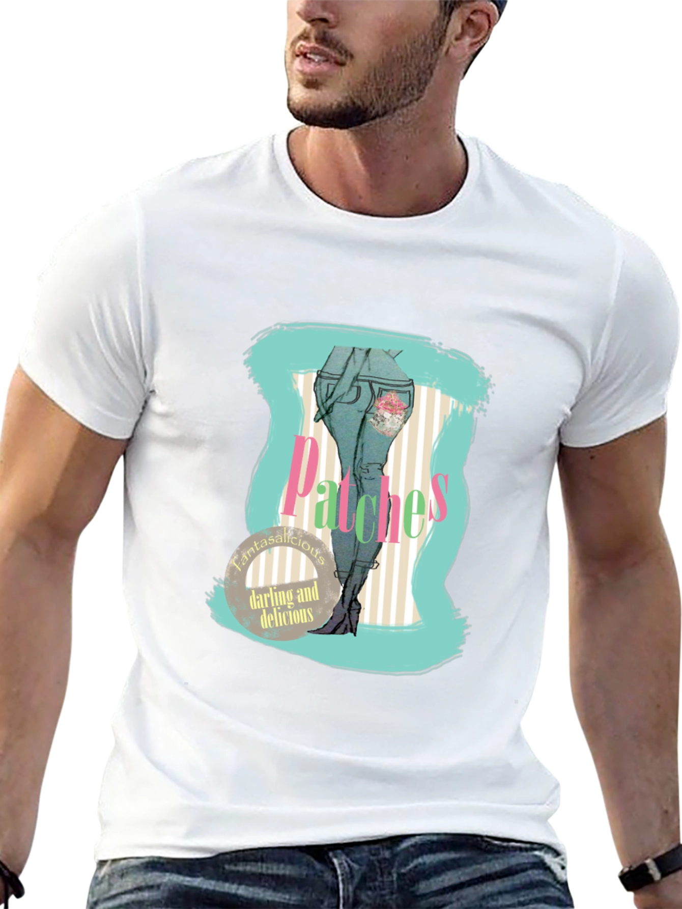 Patches Darling Tee - Fantasalicious Design