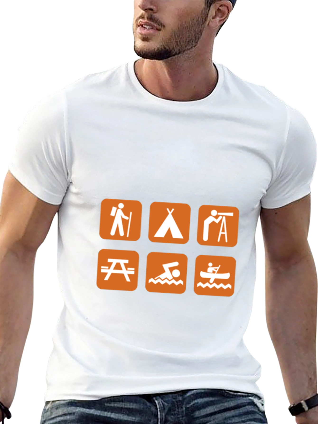 Outdoor Adventure T-Shirt | Camping Hiking Kayaking