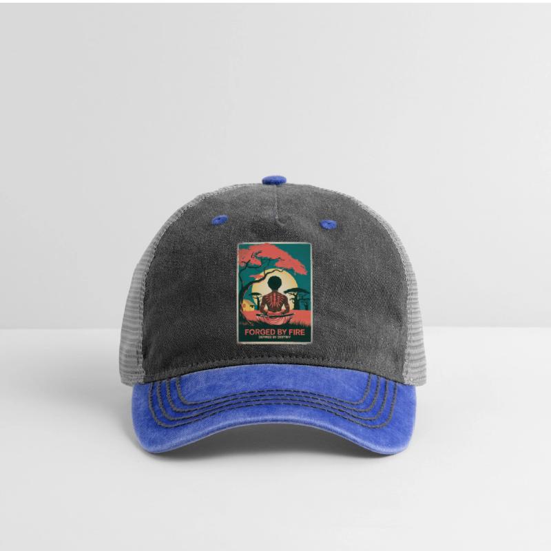 Vintage Afro Samurai Warrior - Forged By Fire