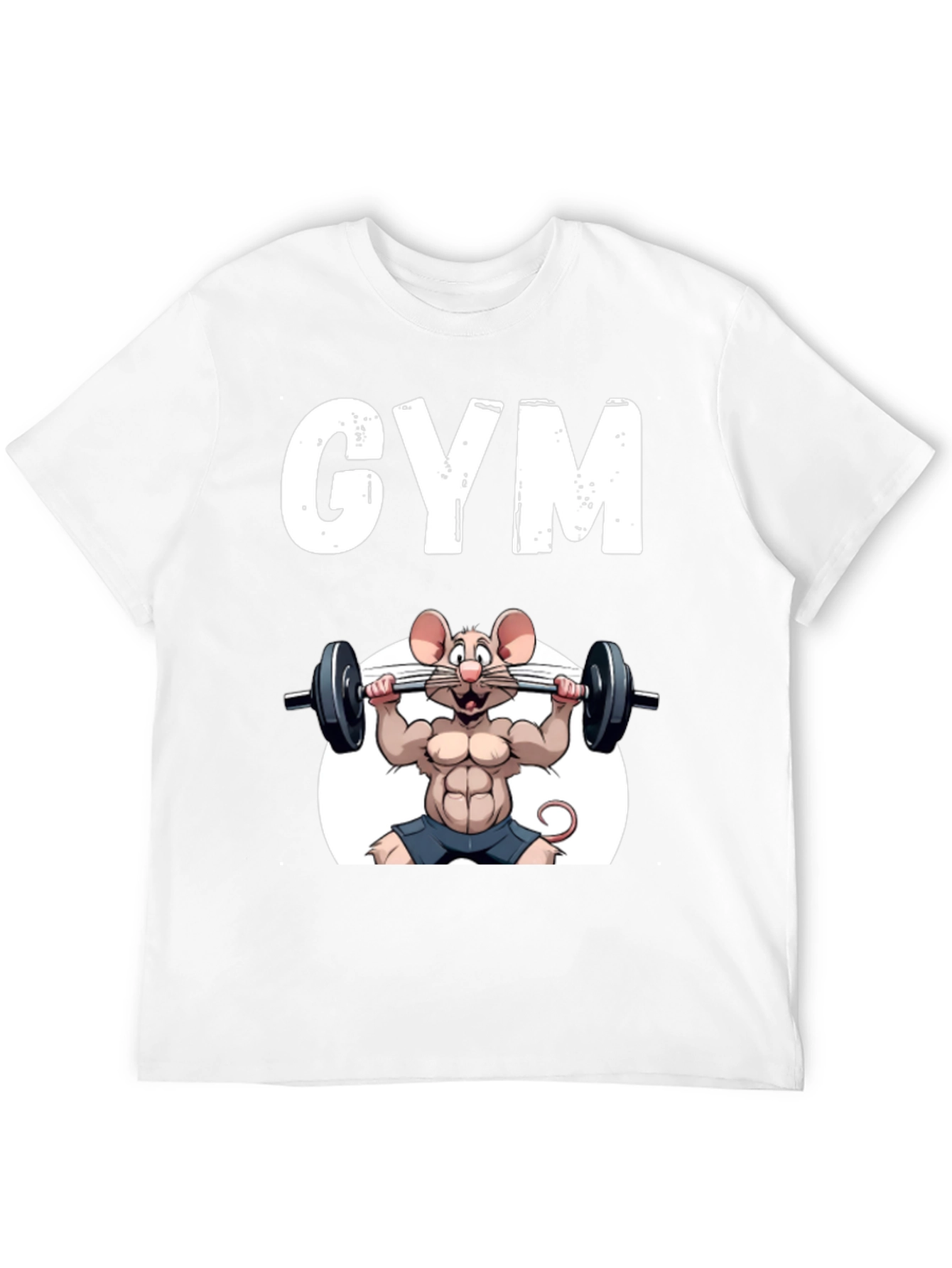 Gym Rat Mouse T-Shirt