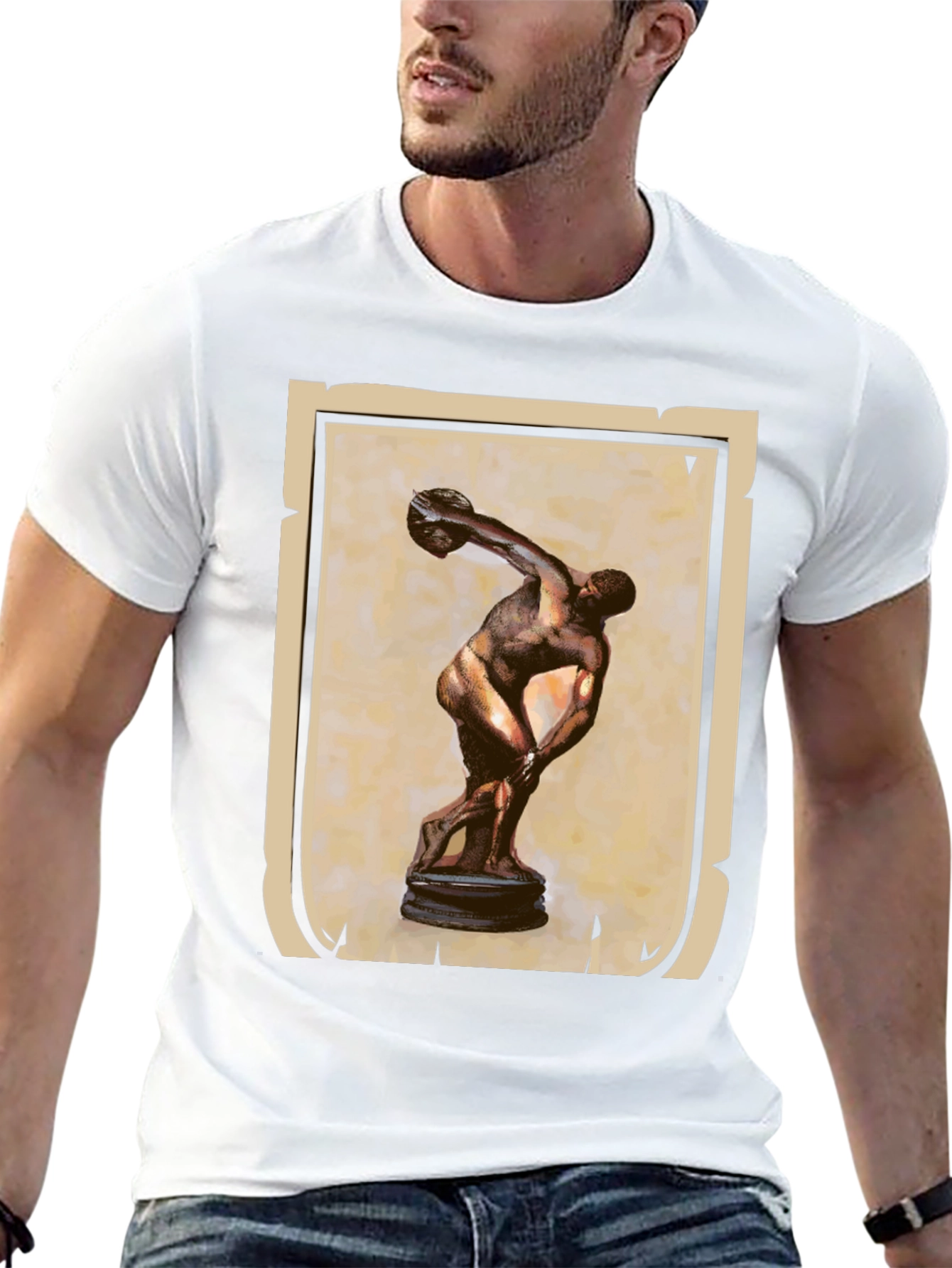 Discobolus T-Shirt - Ancient Greek Statue Tee