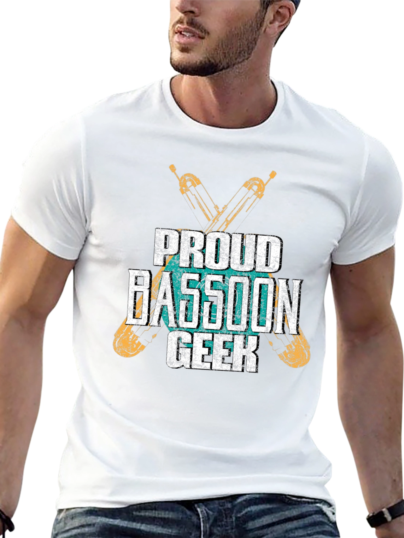 Proud Bassoon Geek T-Shirt - Musician Apparel