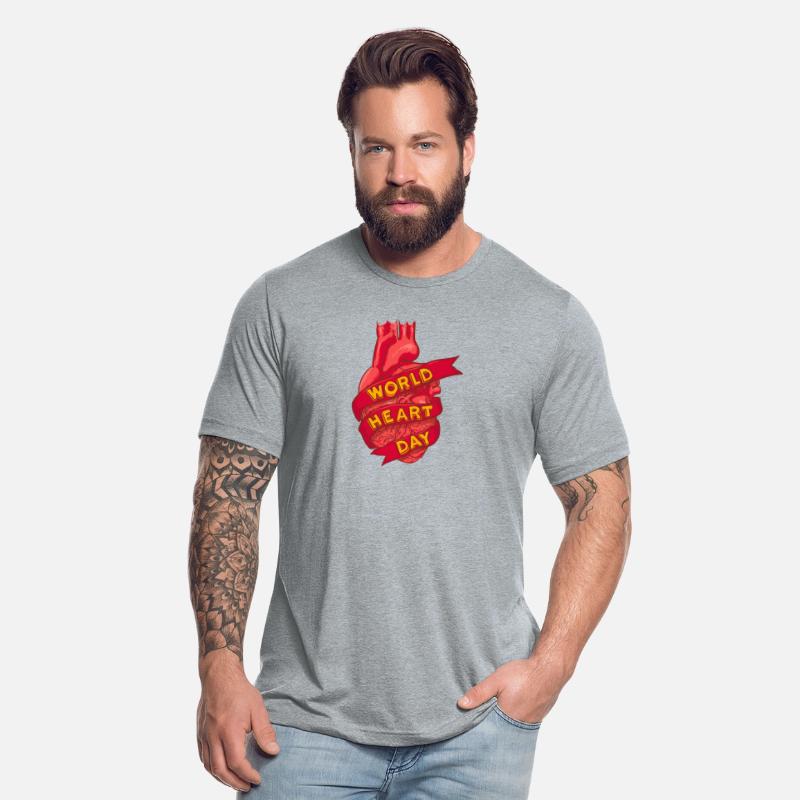 world heart day celebration tee