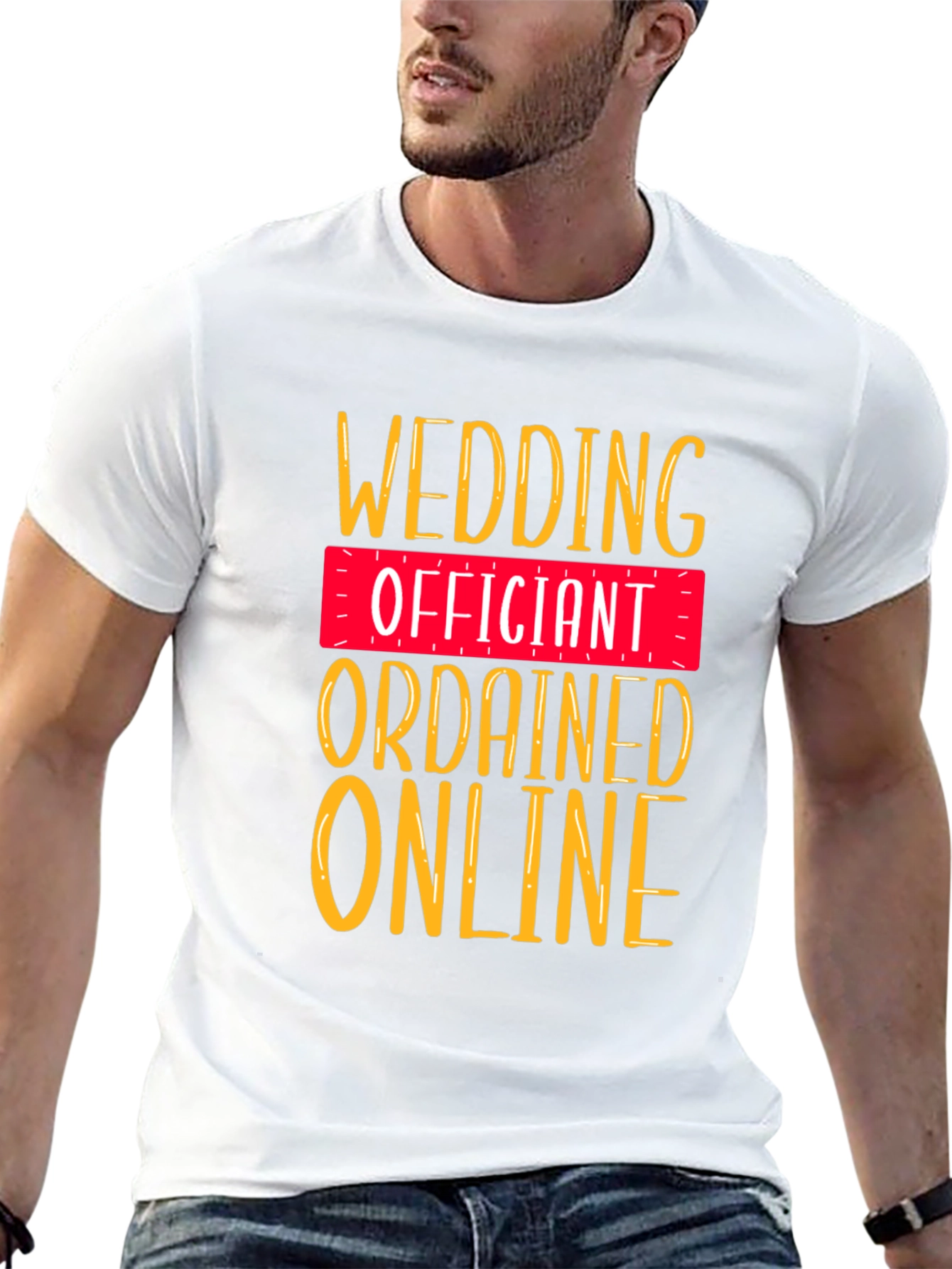 Wedding Officiant T-Shirt - Ordained Online