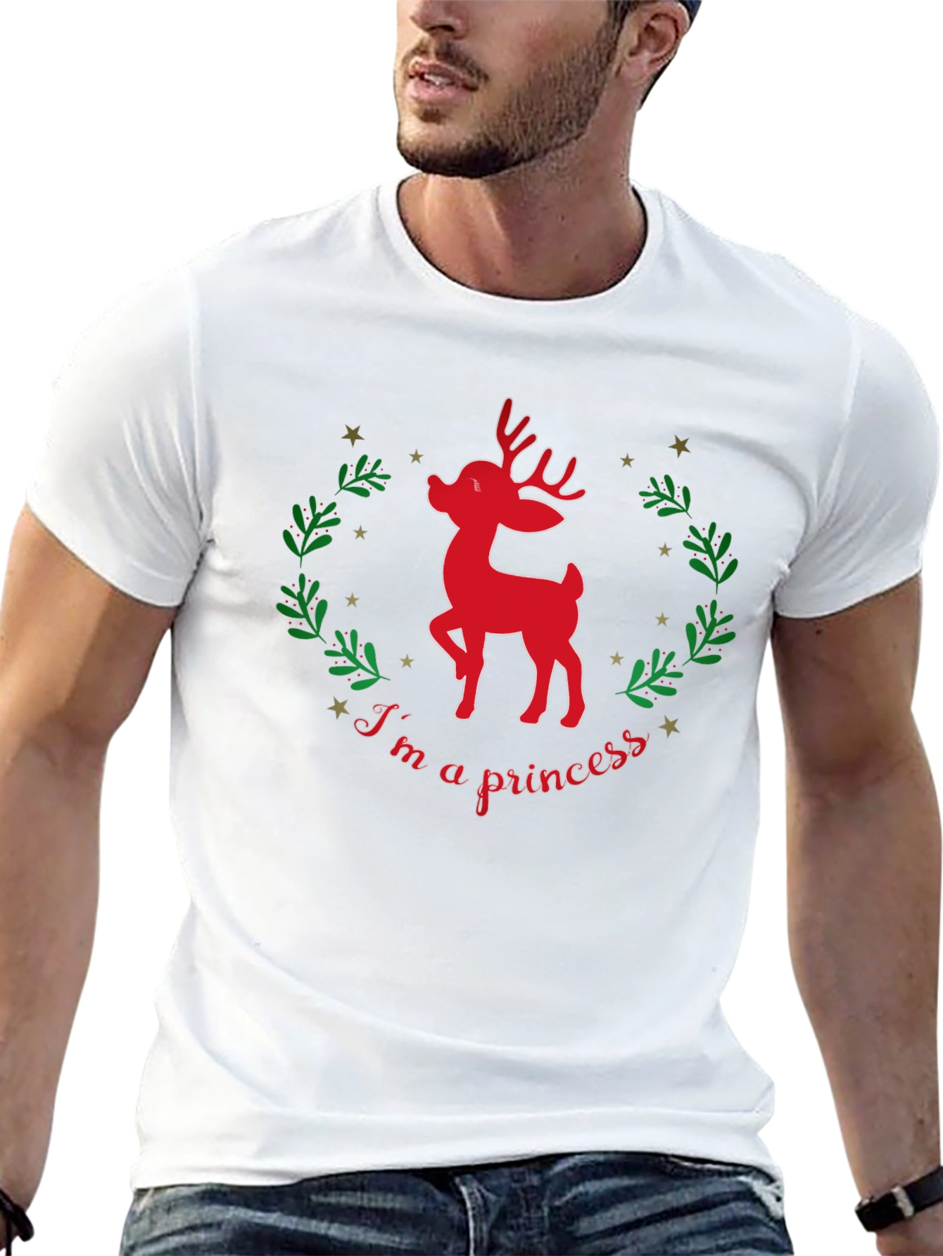 Im a Princess Deer Christmas T-Shirt