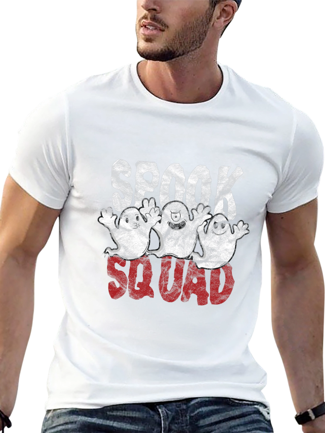 Spook Squad Halloween Graphic T-Shirt