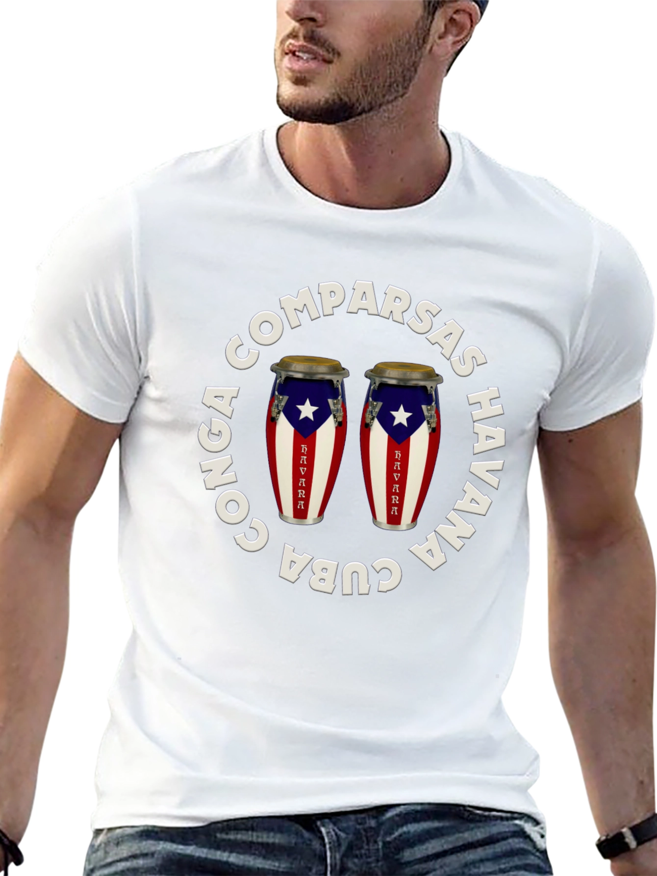 Cuba Conga Comparsas Havana T-Shirt