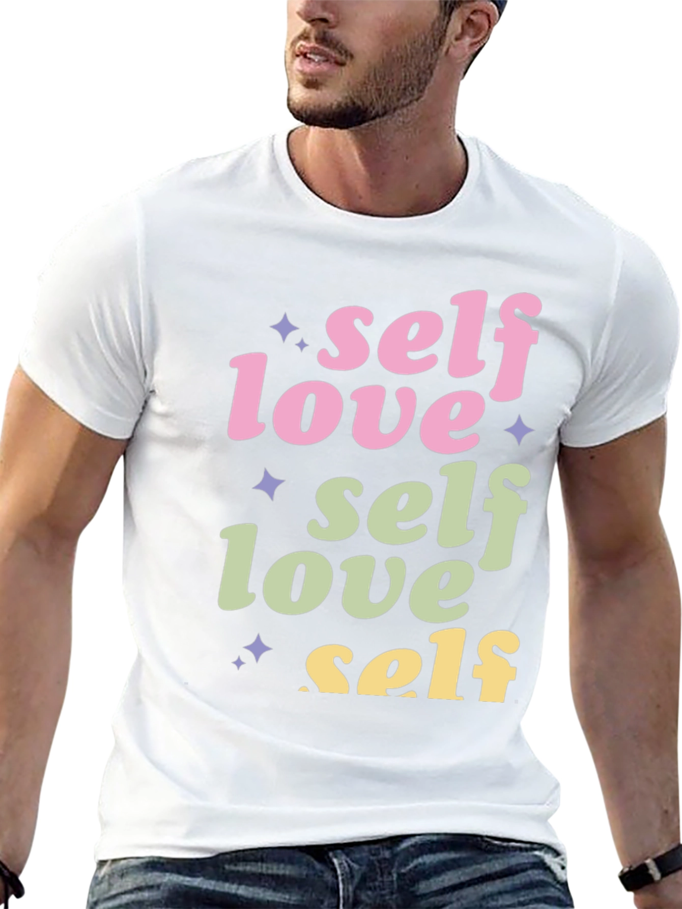 Self Love Graphic Tee - Stylish Black T-Shirt