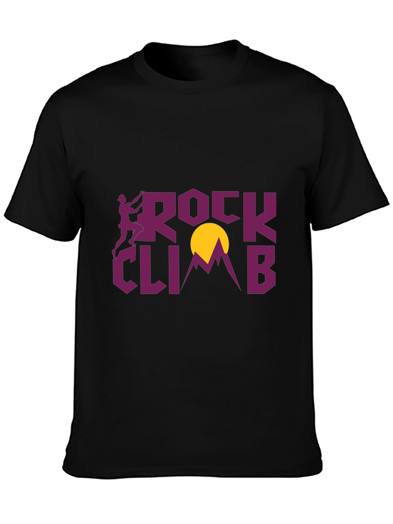 Rock Climb Graphic Tee - Mountain Adventure Shirt