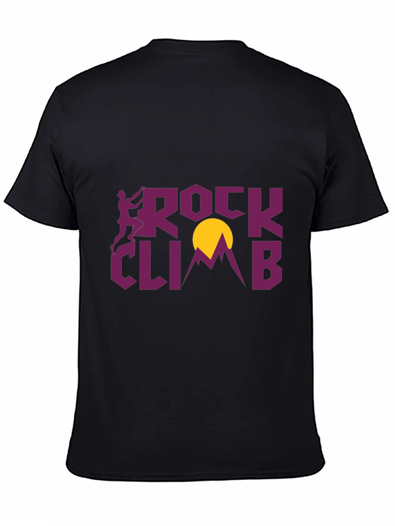 Rock Climb Graphic Tee - Mountain Adventure Shirt
