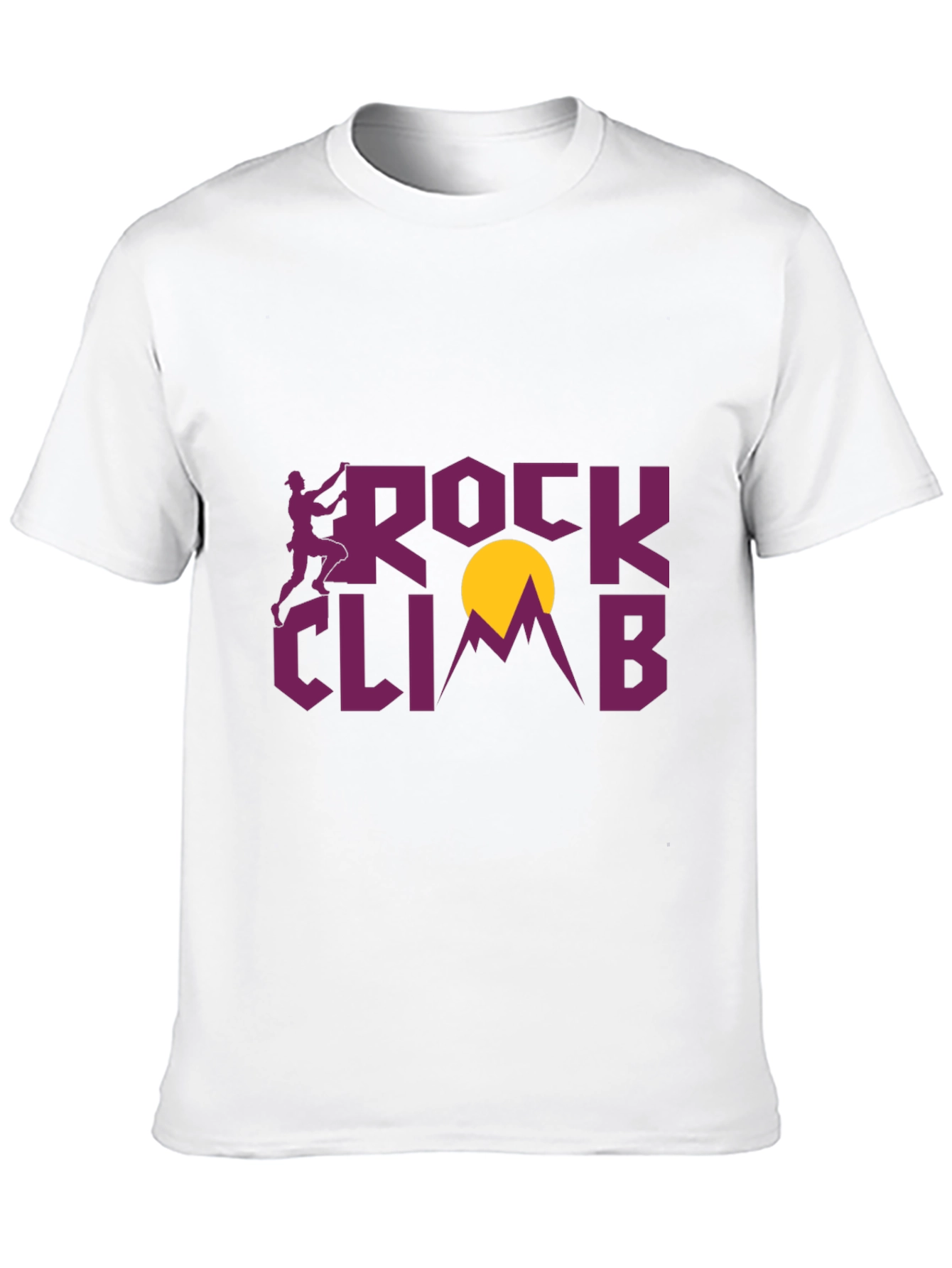 Rock Climb Graphic Tee - Mountain Adventure Shirt