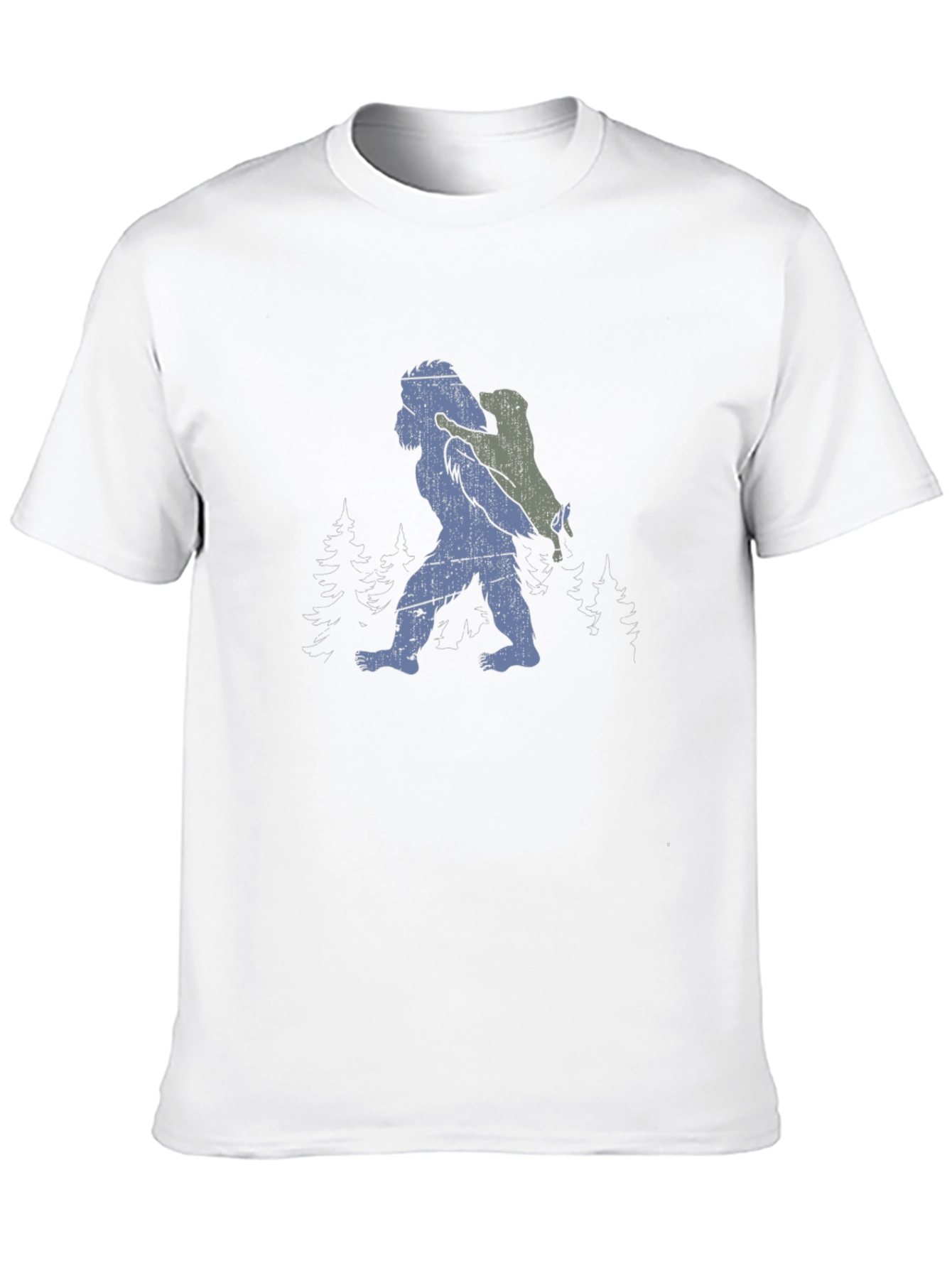 Sasquatch Dog Lover Graphic T-Shirt