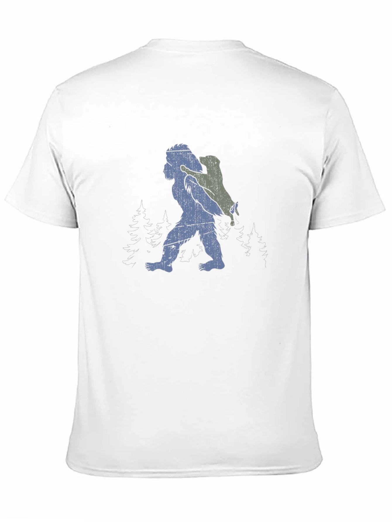 Sasquatch Dog Lover Graphic T-Shirt