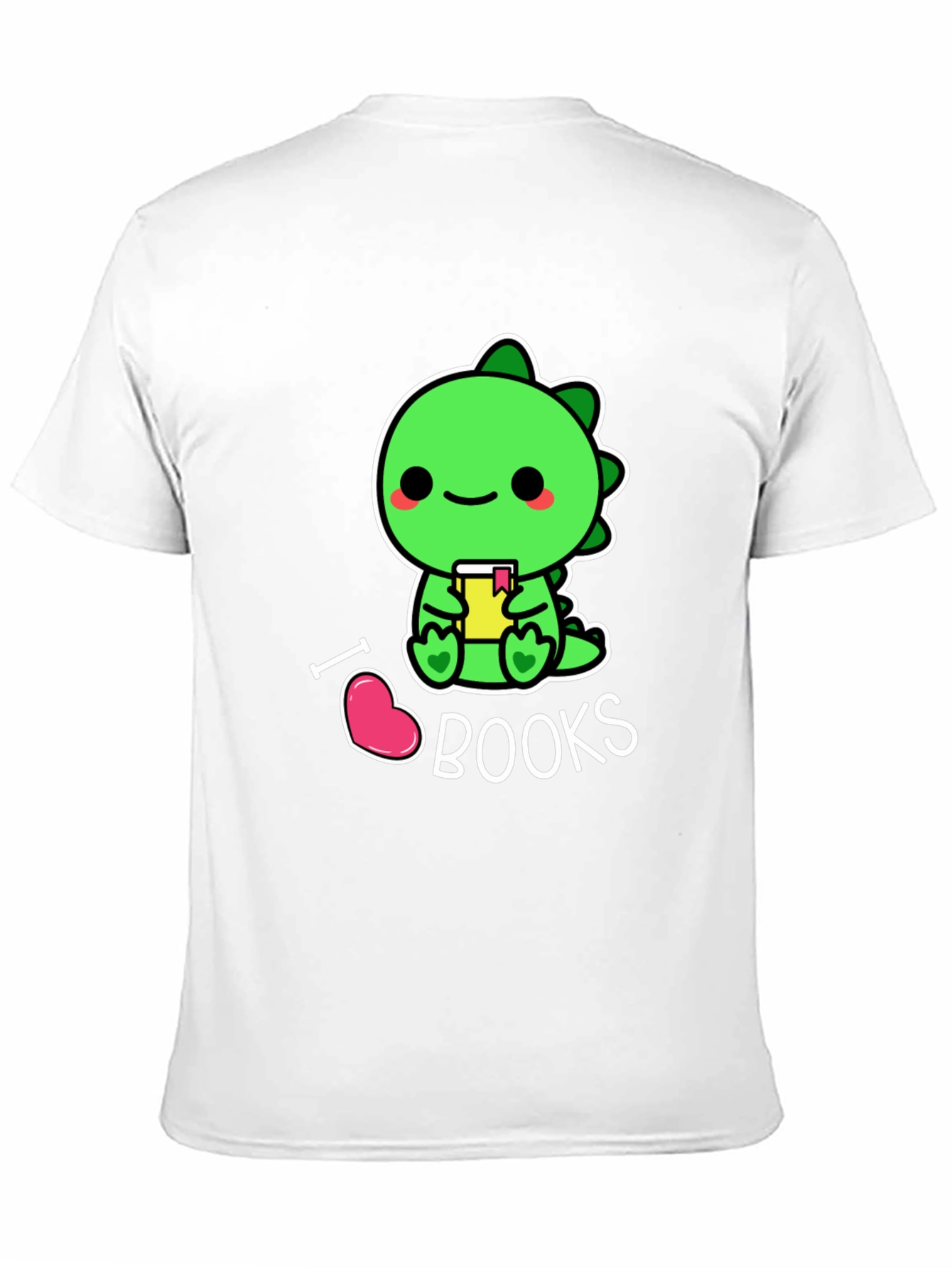I Love Books Cute Dinosaur T-Shirt