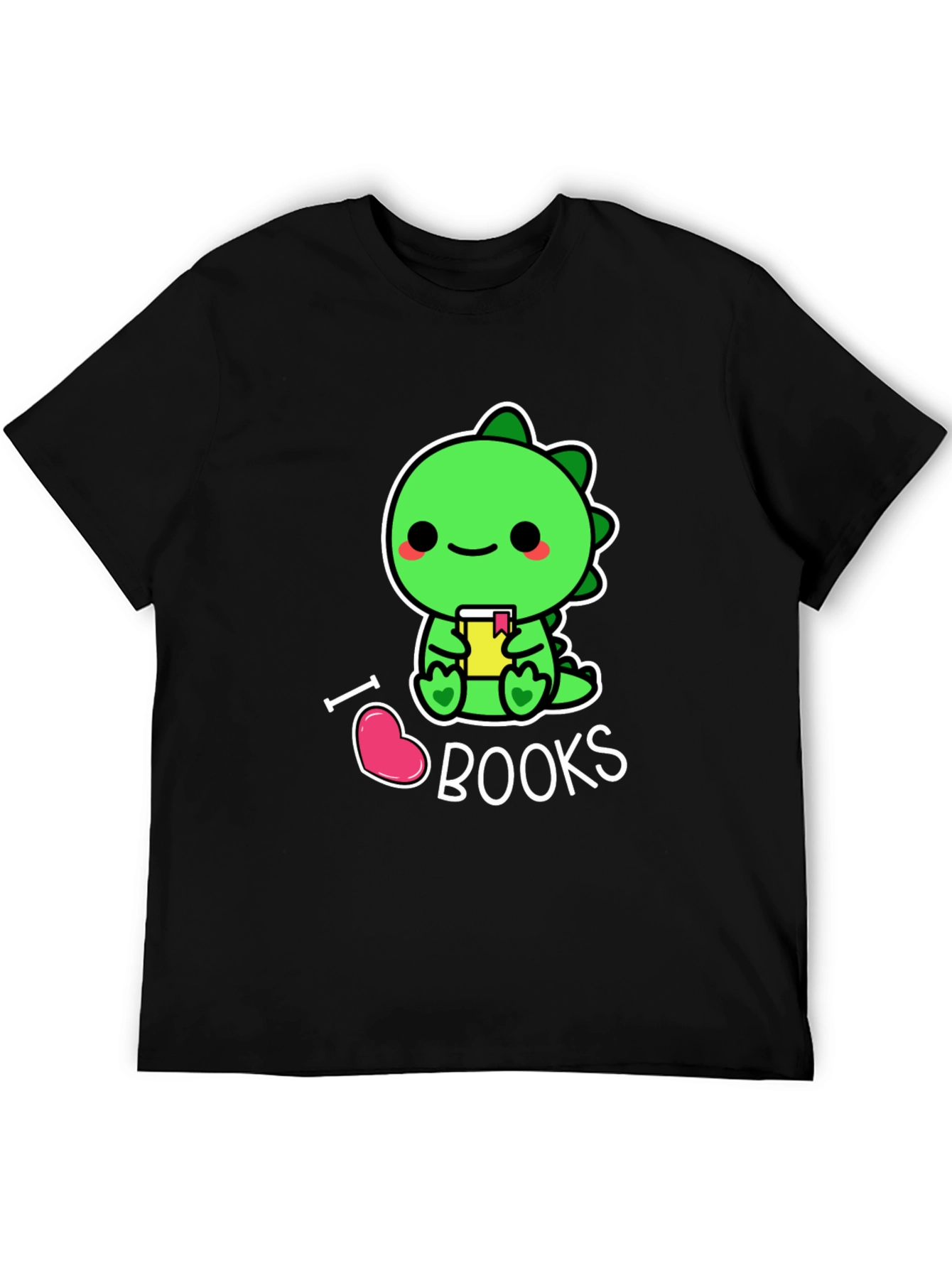 I Love Books Cute Dinosaur T-Shirt