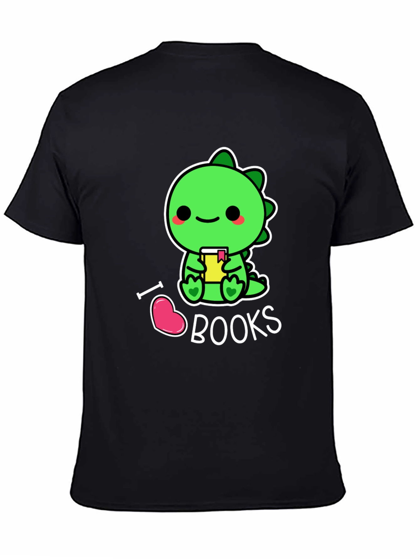 I Love Books Cute Dinosaur T-Shirt