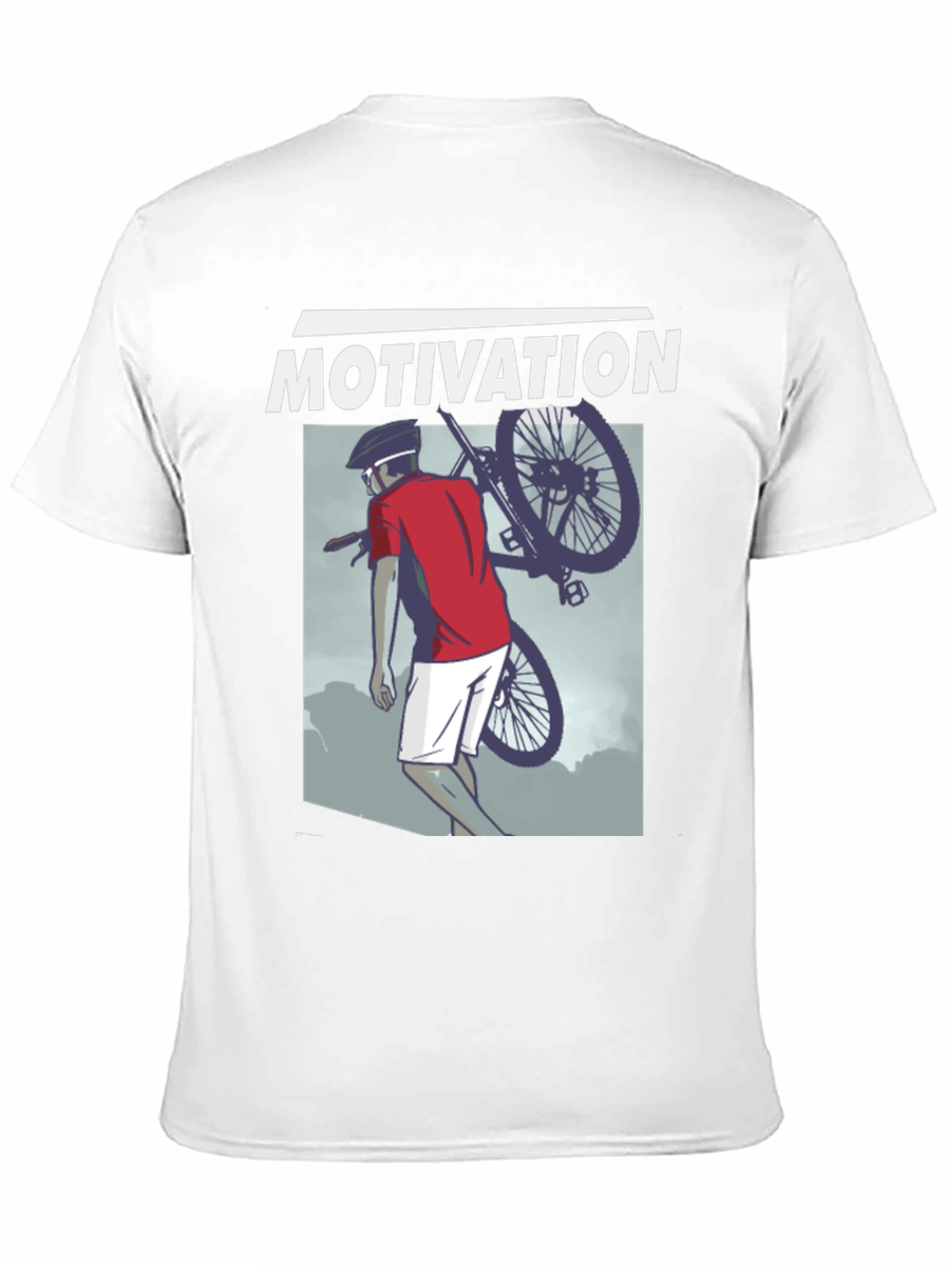 Motivation Cyclist Graphic T-Shirt